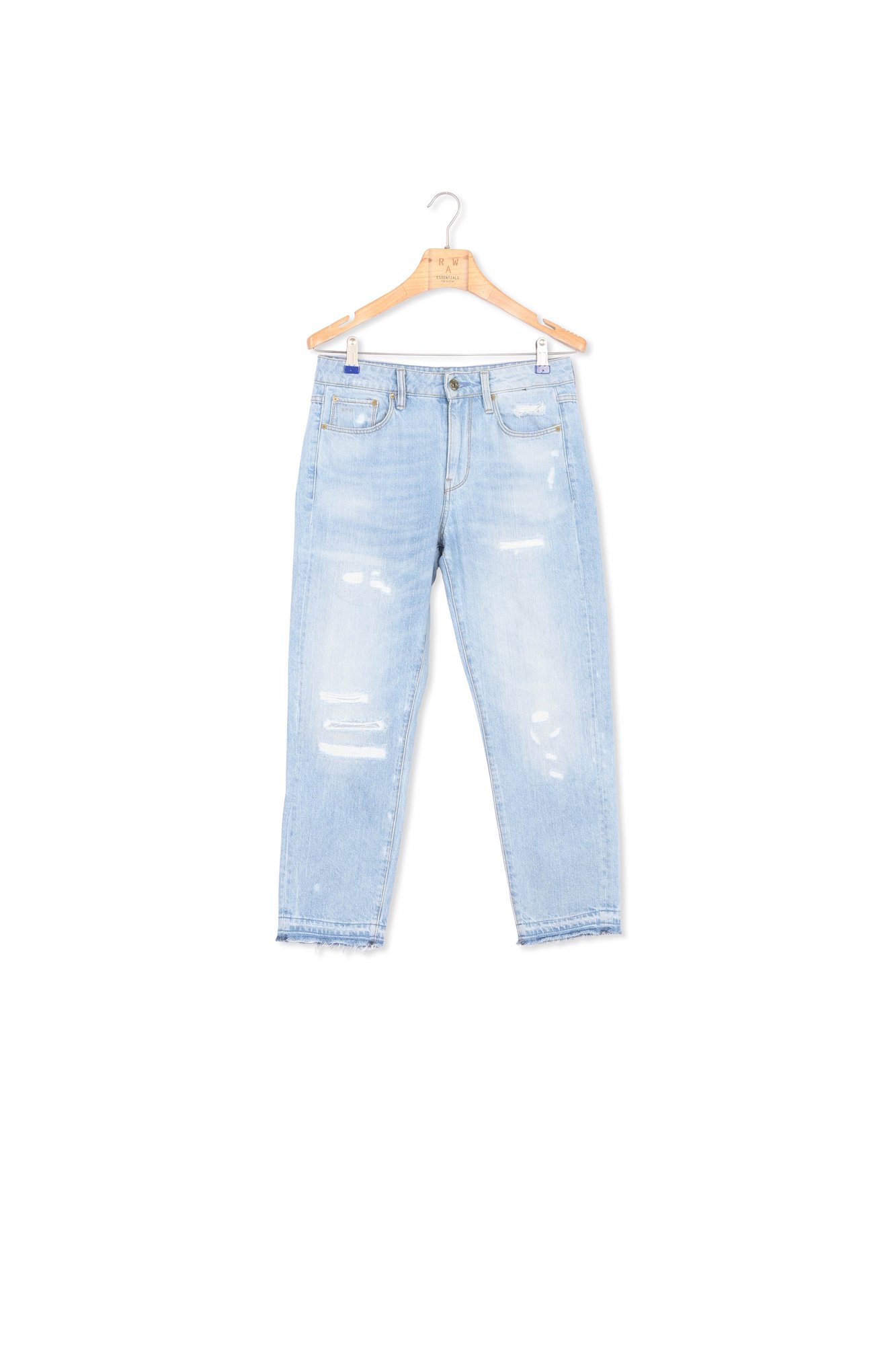 3301 Ripped Mid Boyfriend Jeans G-star Second-Hand photo 1