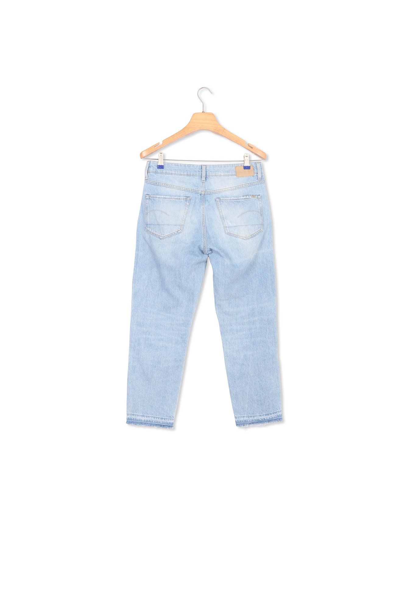 3301 Ripped Mid Boyfriend Jeans G-star Second-Hand photo 2