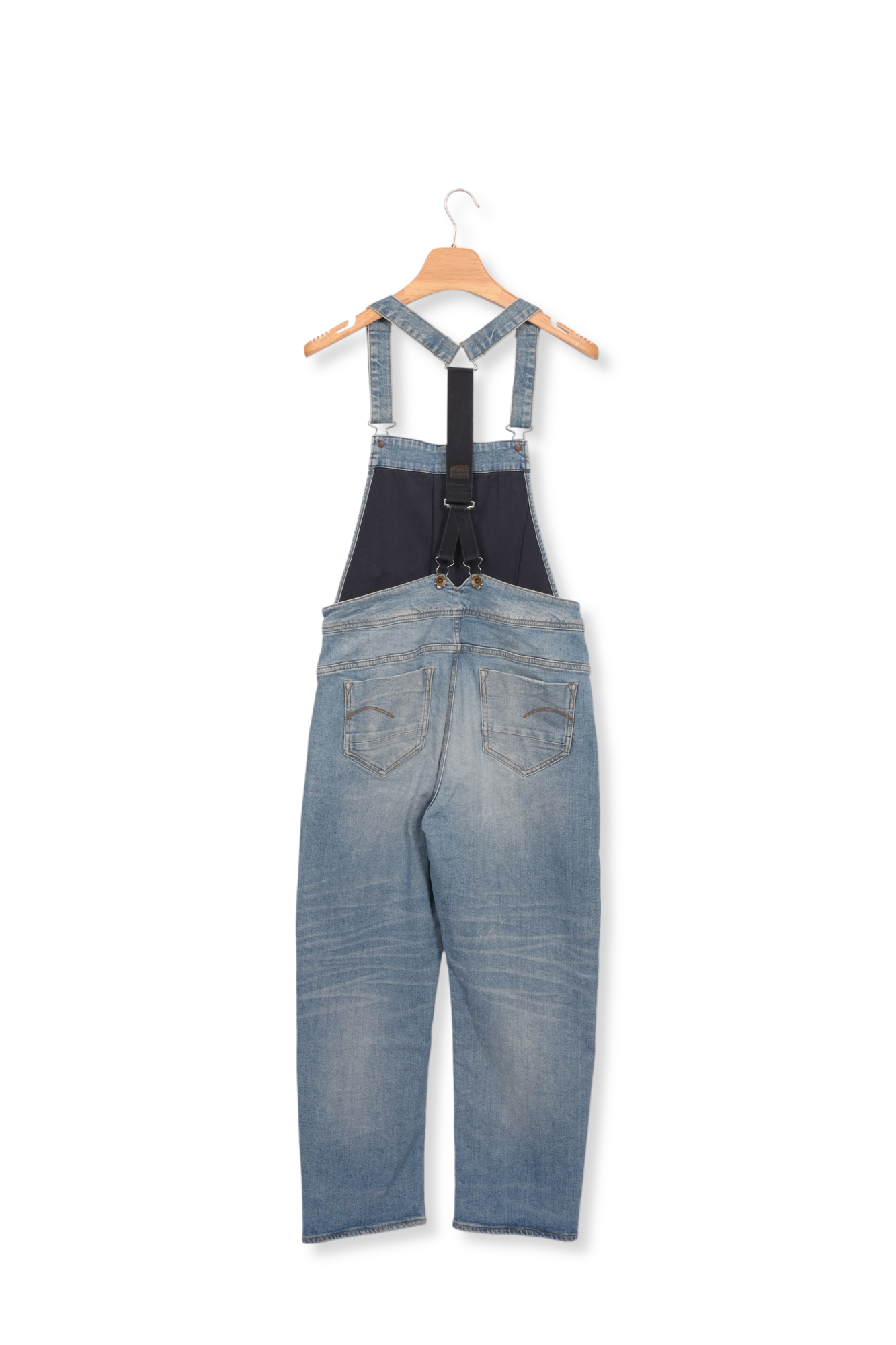 Midge Saddle Boyfriend Denim Overalls G-star Second-Hand photo 2