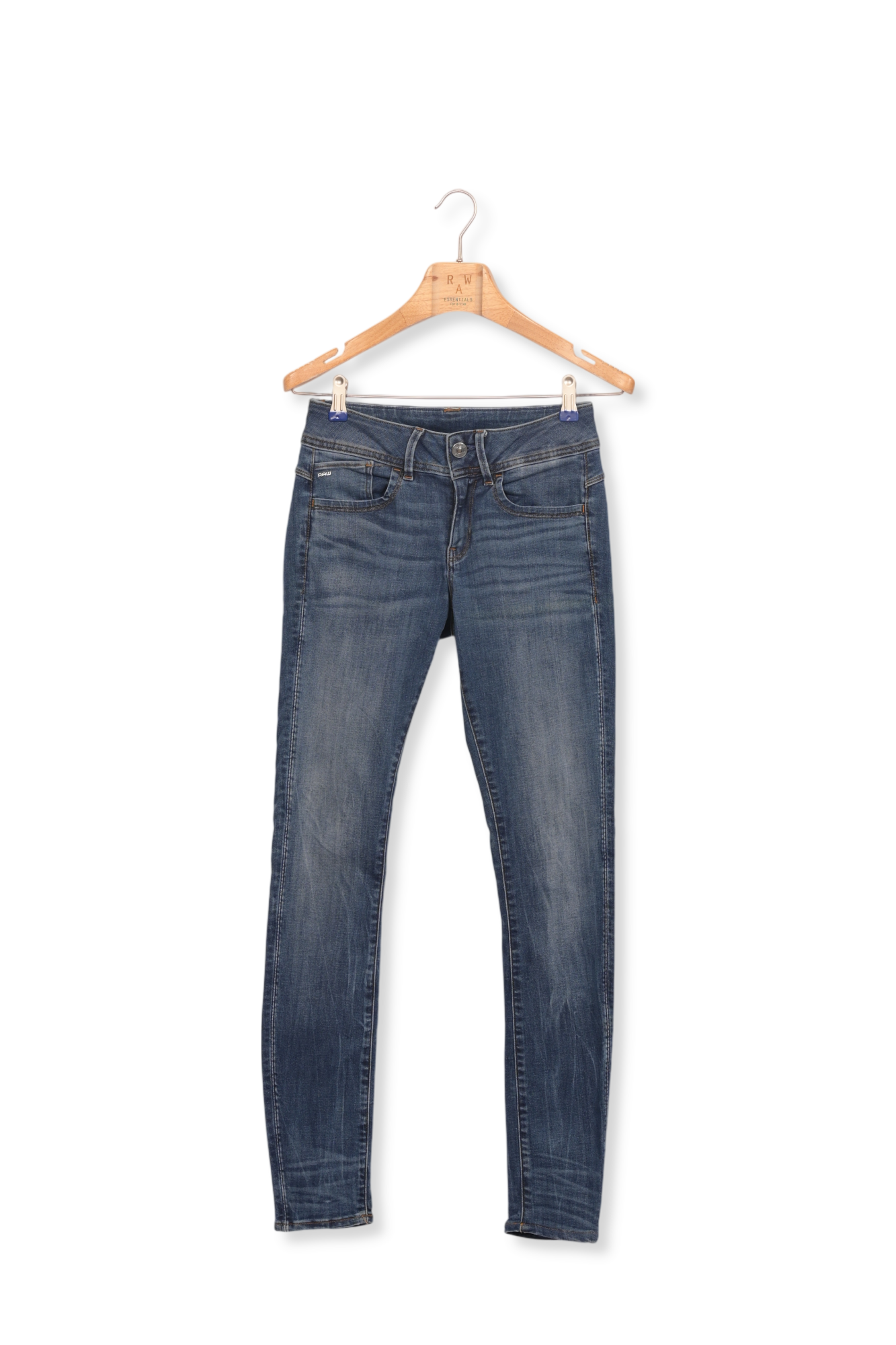 Lynn Deconstructed Mid Waist Super Skinny Jeans G-star seconde main photo 1