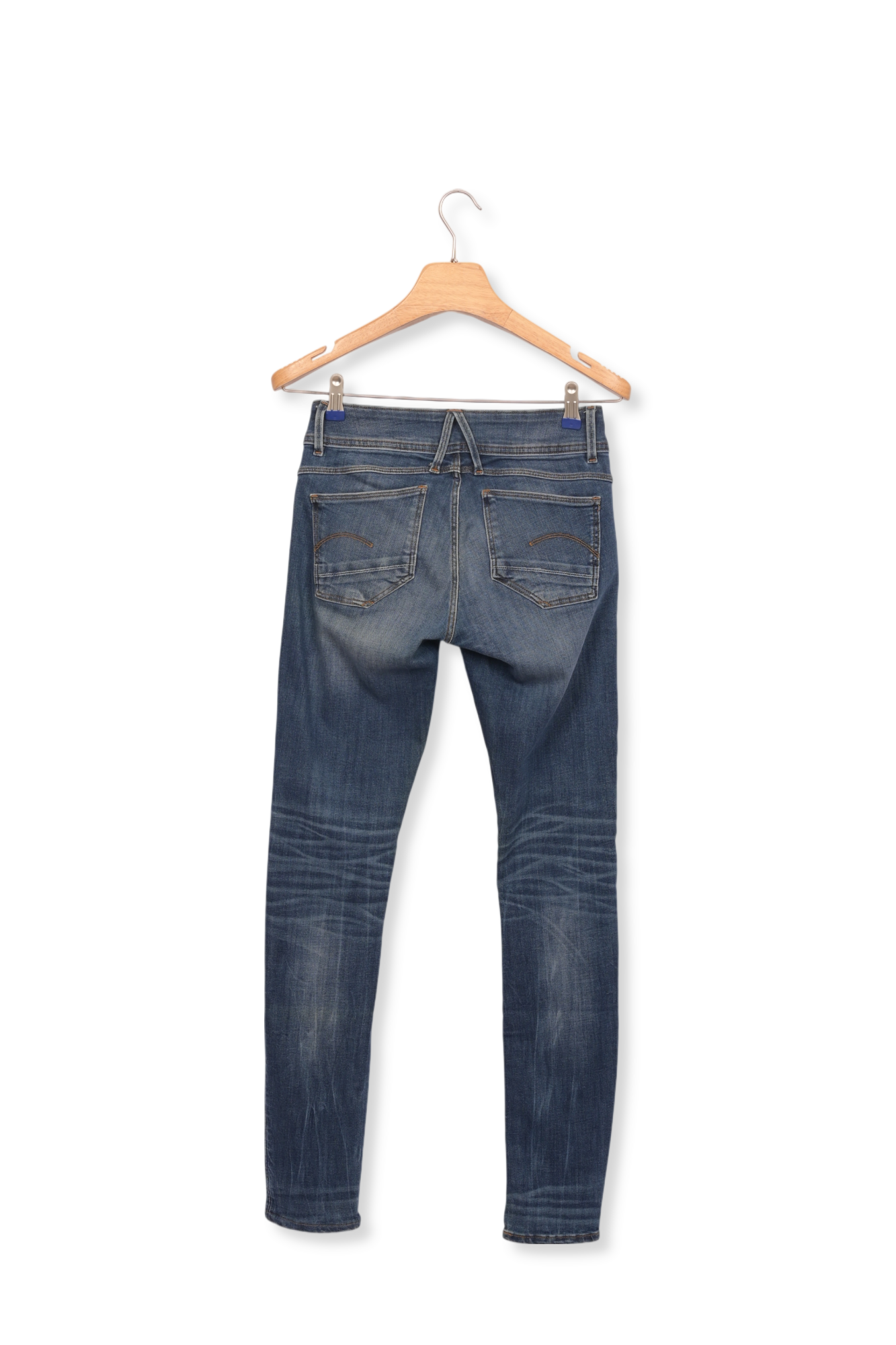 Lynn Deconstructed Mid Waist Super Skinny Jeans G-star seconde main photo 2