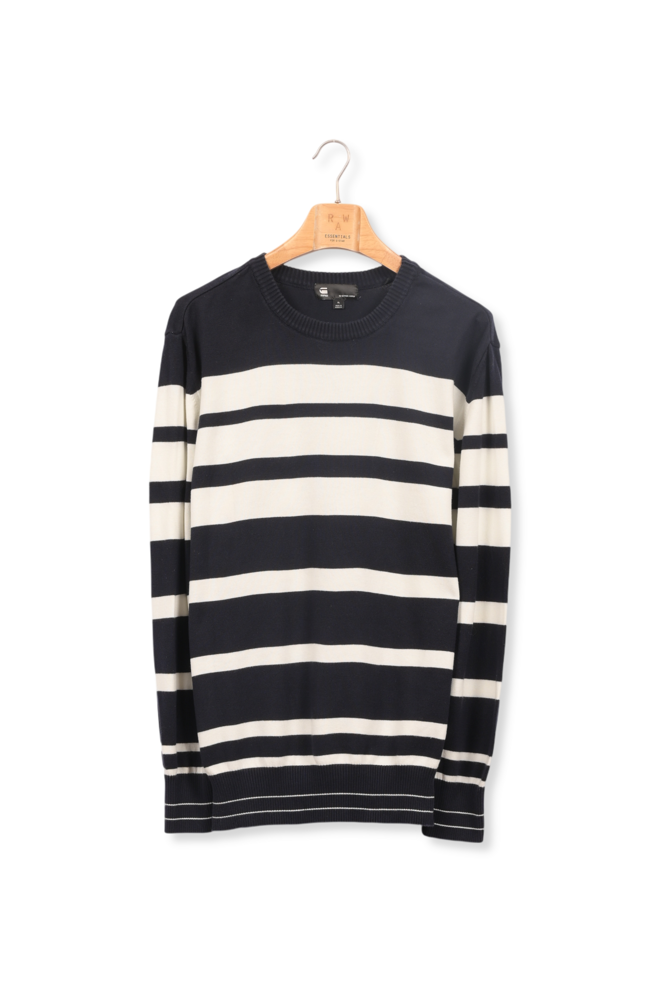 Irregular Stripe Knitted Pullover G-star Second-Hand photo 1