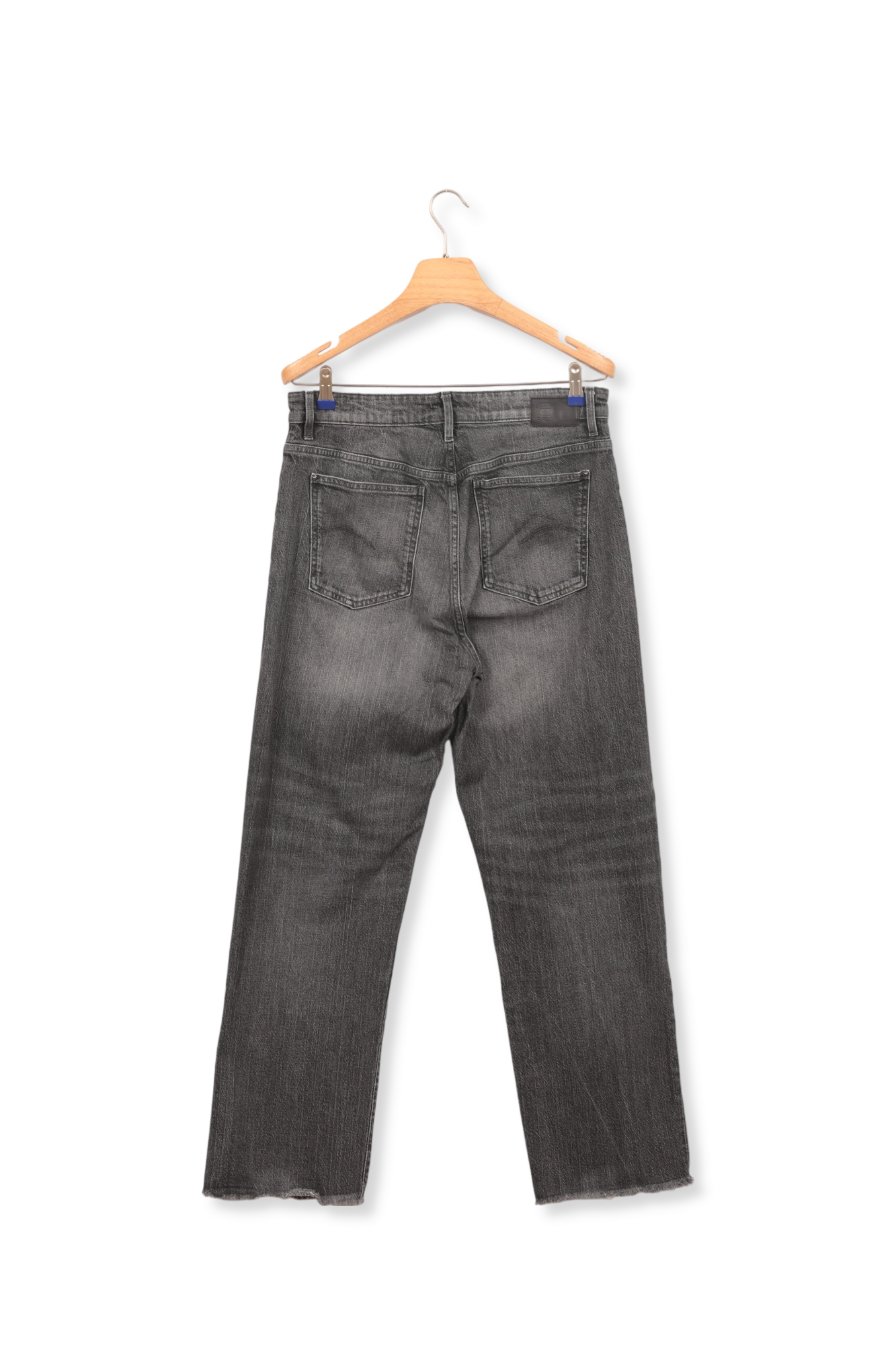 Tedie Ultra High Straight Raw Edge Ankle Jeans G-star Second-Hand photo 2