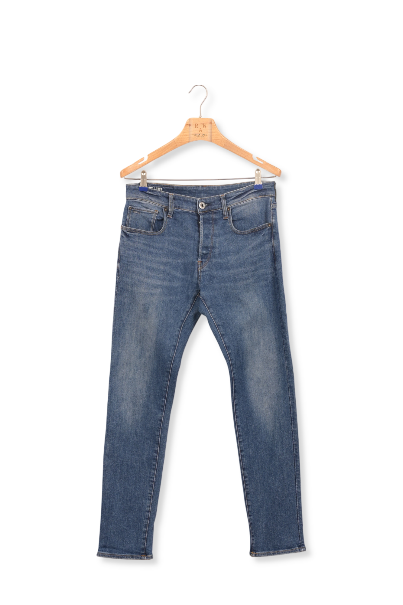 3301 Slim Jeans G-star Second-Hand photo 1