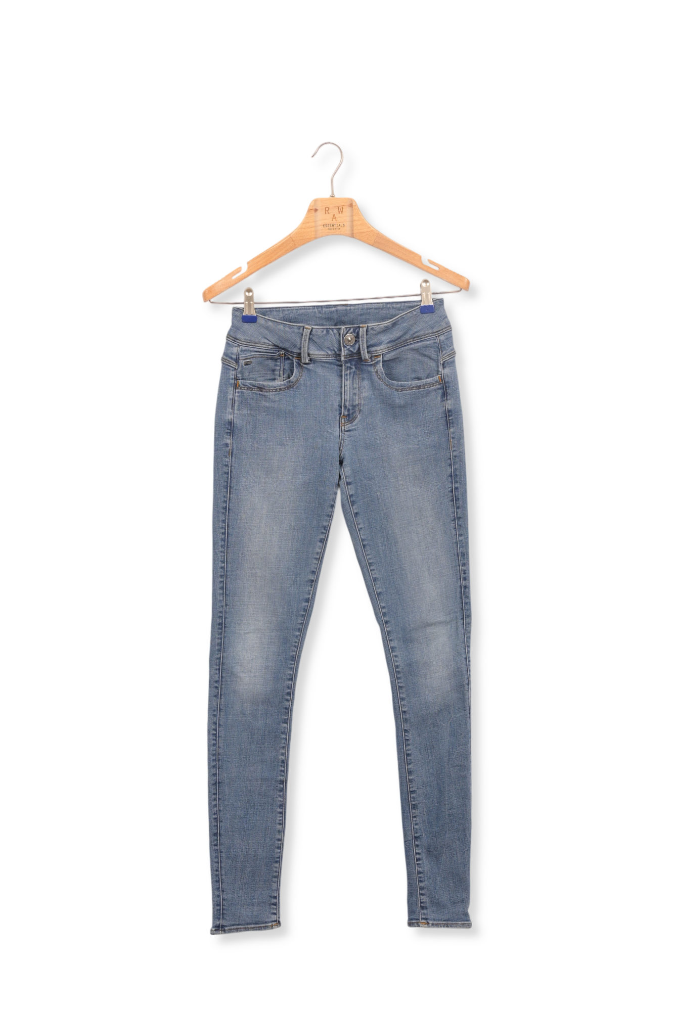 Lynn D-Mid Waist Super Skinny Jeans G-star Second-Hand photo 1