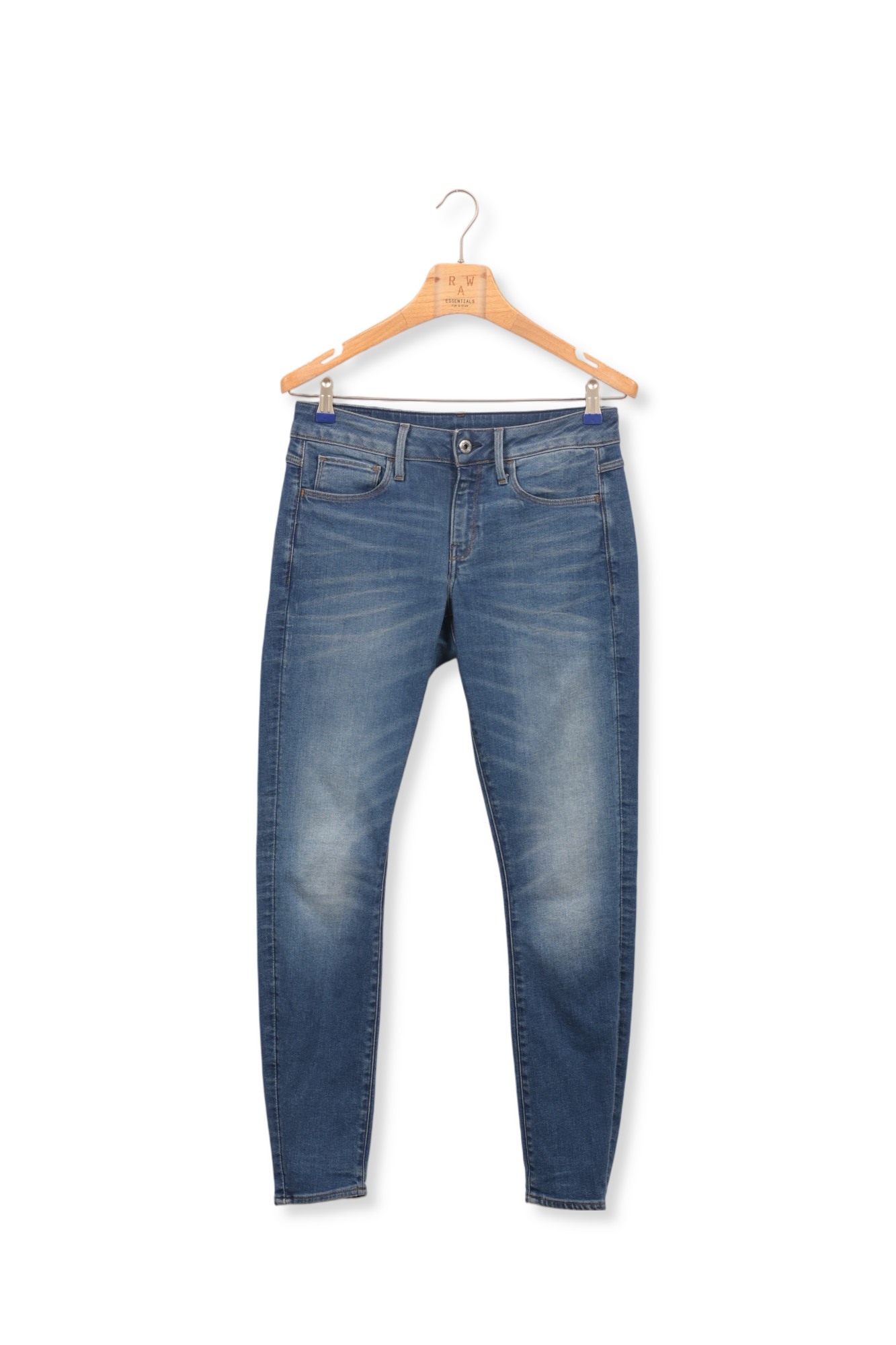3301 Deconstructed Mid Waist Skinny Jeans G-star tweedehands photo 1