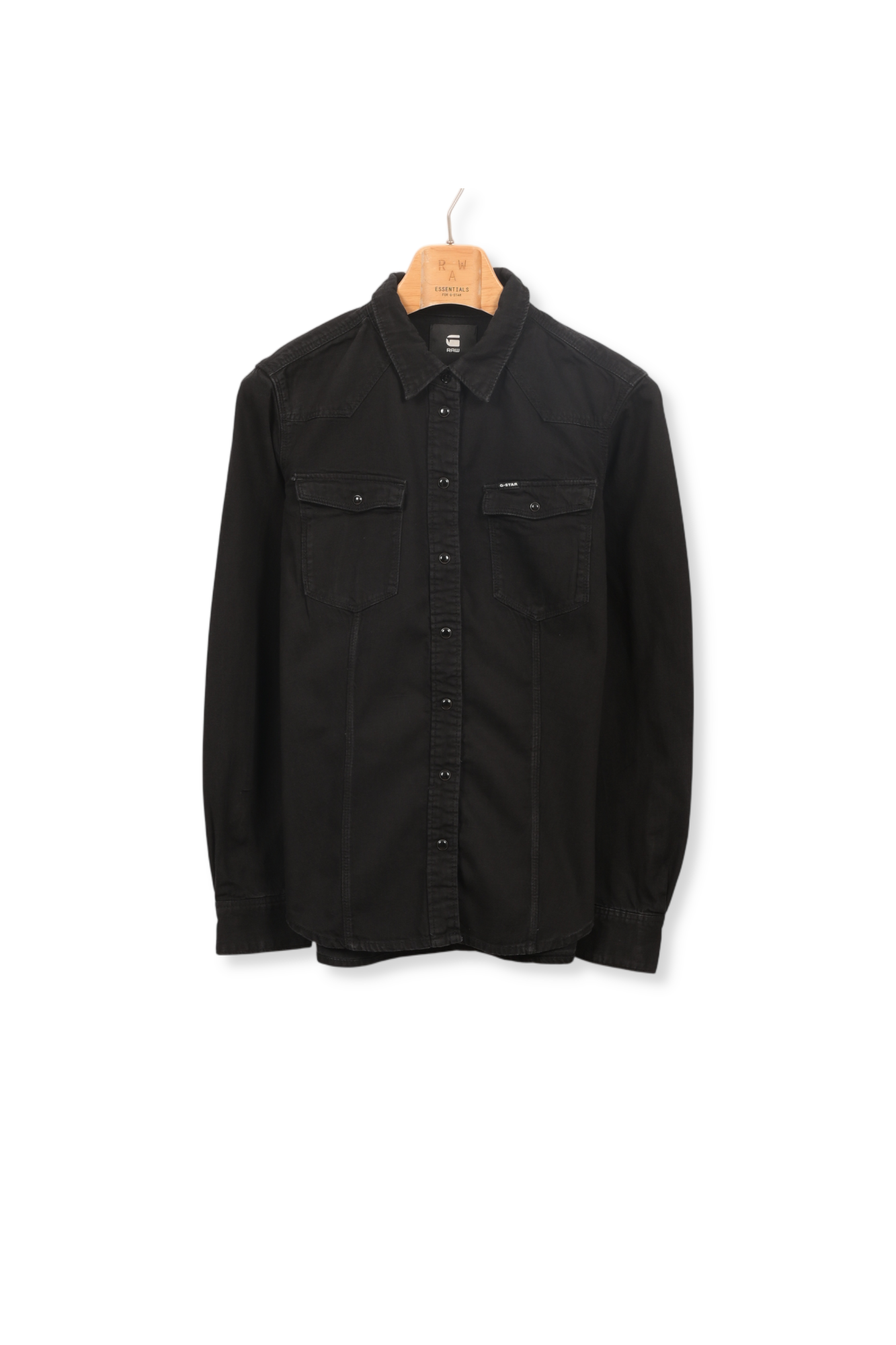 3301 Black Denim Shirt G-star tweedehands photo 1