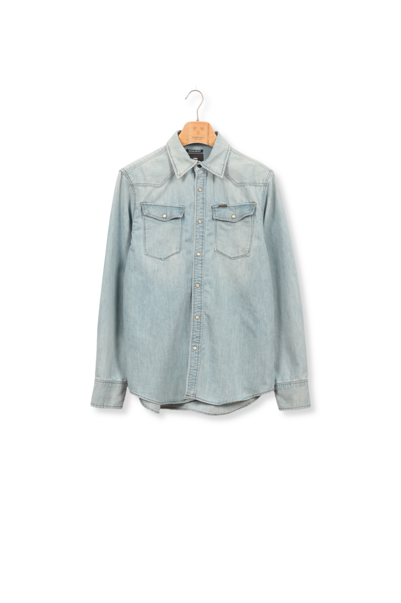 Premium 3301 Regular Denim Hemd G-star Second-Hand photo 1