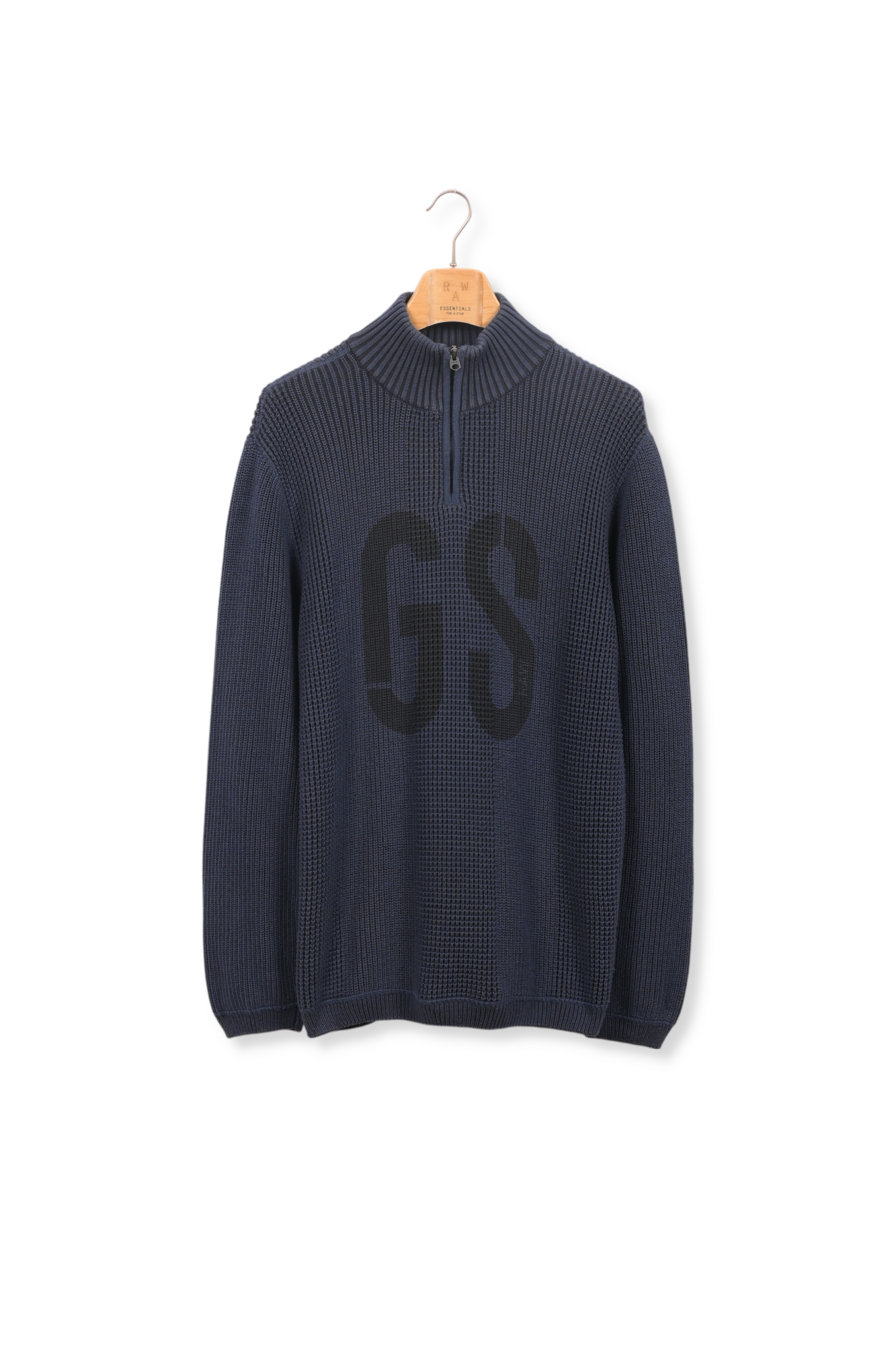 GS Structured Half Zip Knitted Pullover G-star Second-Hand photo 1