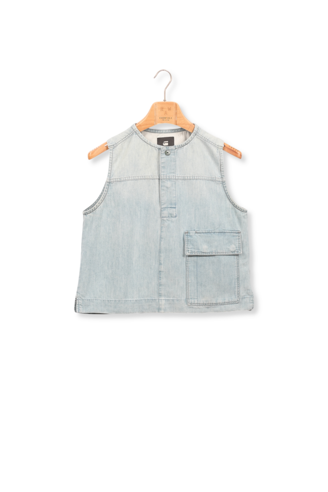 Premium Mouwloos Cropped Shirt G-star tweedehands photo 1