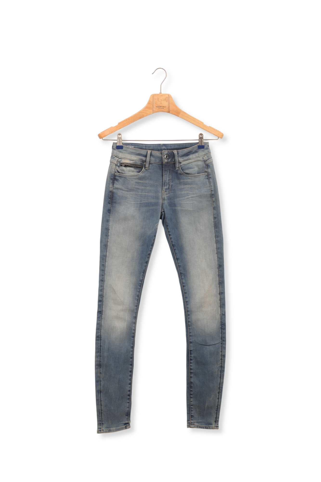 3301 Studs Mid Skinny Jeans G-star Second-Hand photo 1