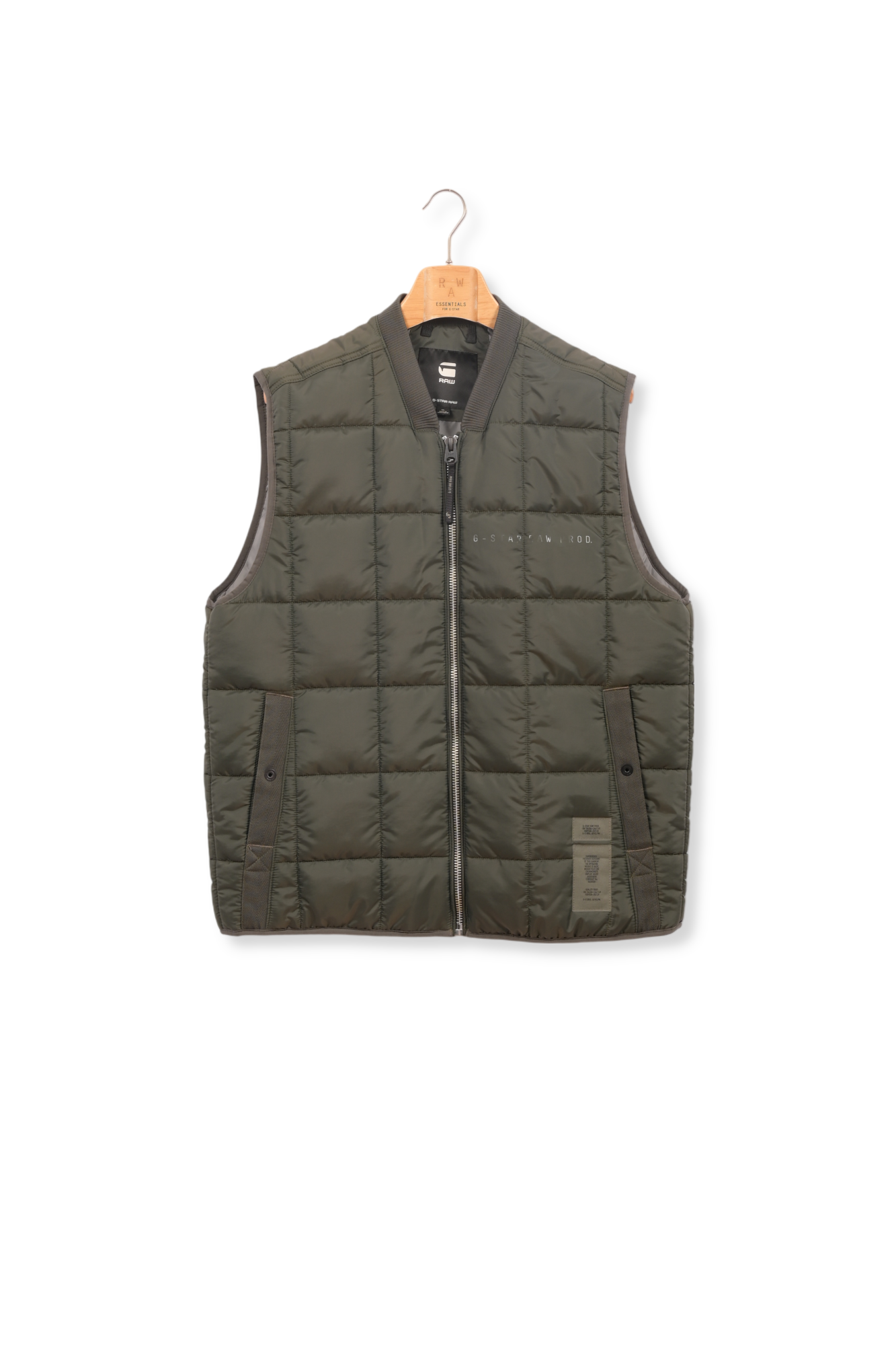 Meefic Square Quilted Weste G-star Second-Hand photo 1