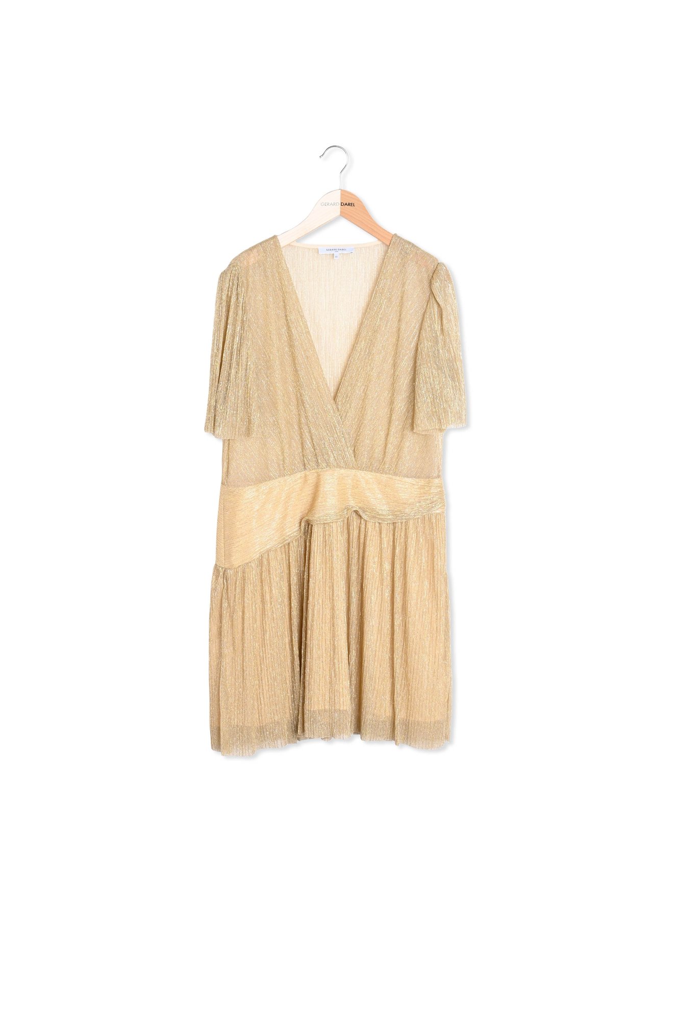 Robe courte en jersey lamé - JODY Gerard Darel seconde main photo 1