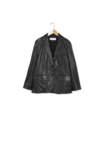Veste en cuir - NAHELLE Gerard Darel seconde main photo 1