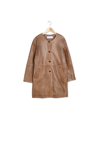 MAGIE - Manteau cuir Gerard Darel seconde main photo 1