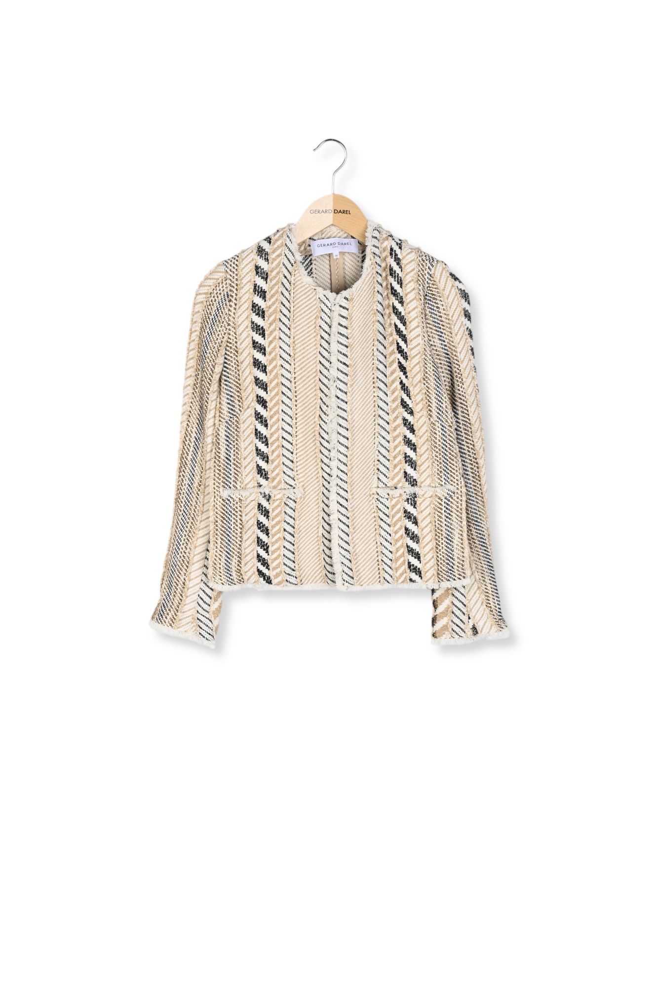 Veste courte effilochée - REMINA Gerard Darel seconde main photo 1
