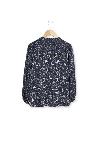 Chemise à fleurs en satin - ANAELLE Gerard Darel seconde main photo 2