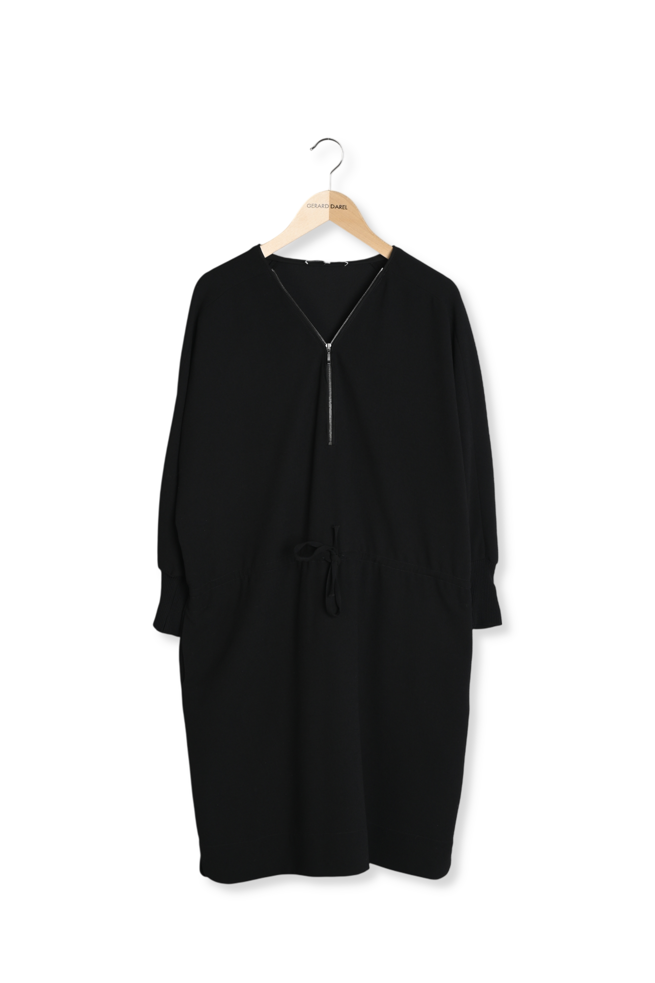 Photo produit DONNA - Robe ceinturée en crêpe numéro 0