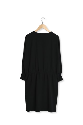 DONNA - Robe ceinturée en crêpe Gerard Darel seconde main photo 2