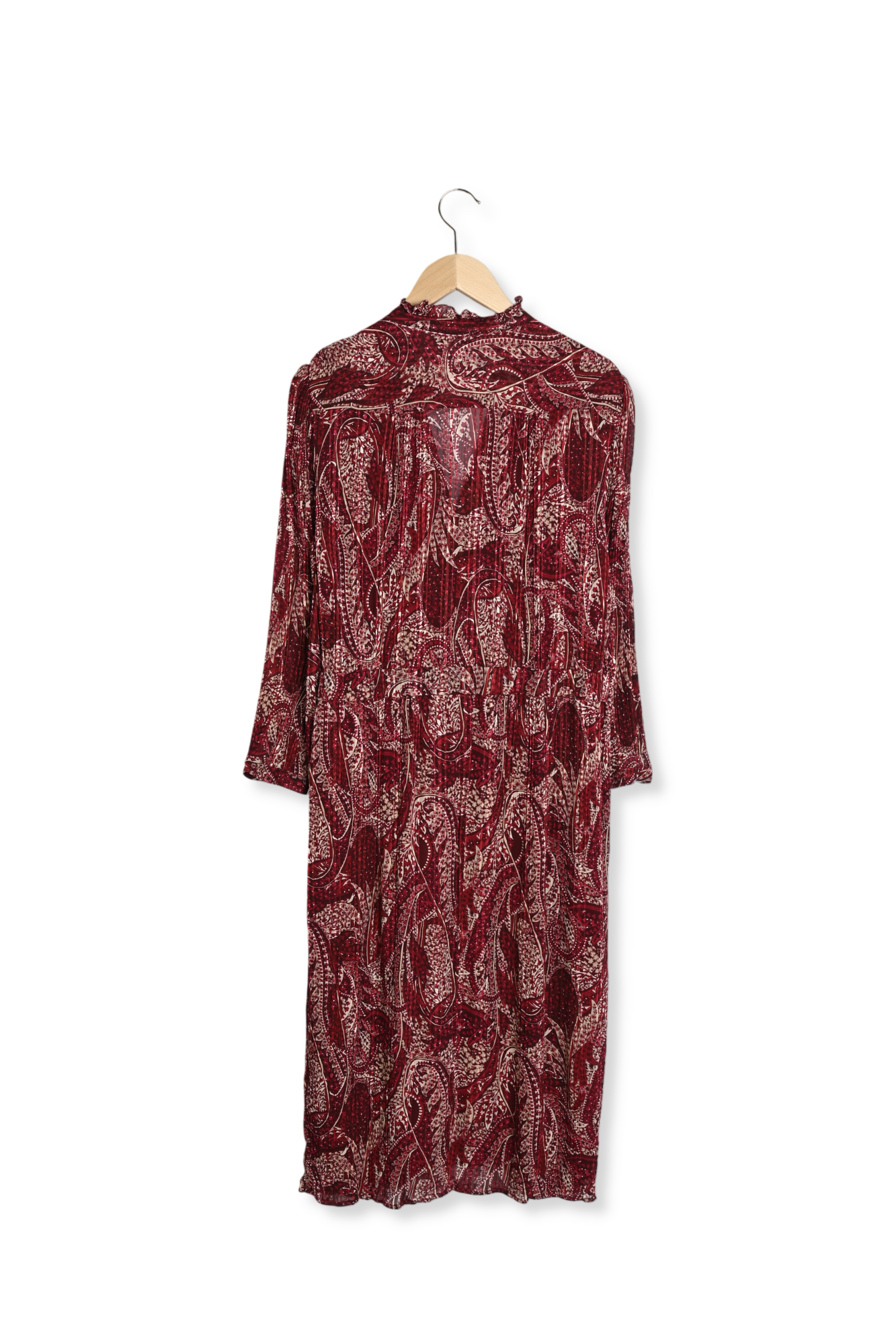Photo produit Robe mi-longue à l'imprimé cachemire - JUDITH numéro 1