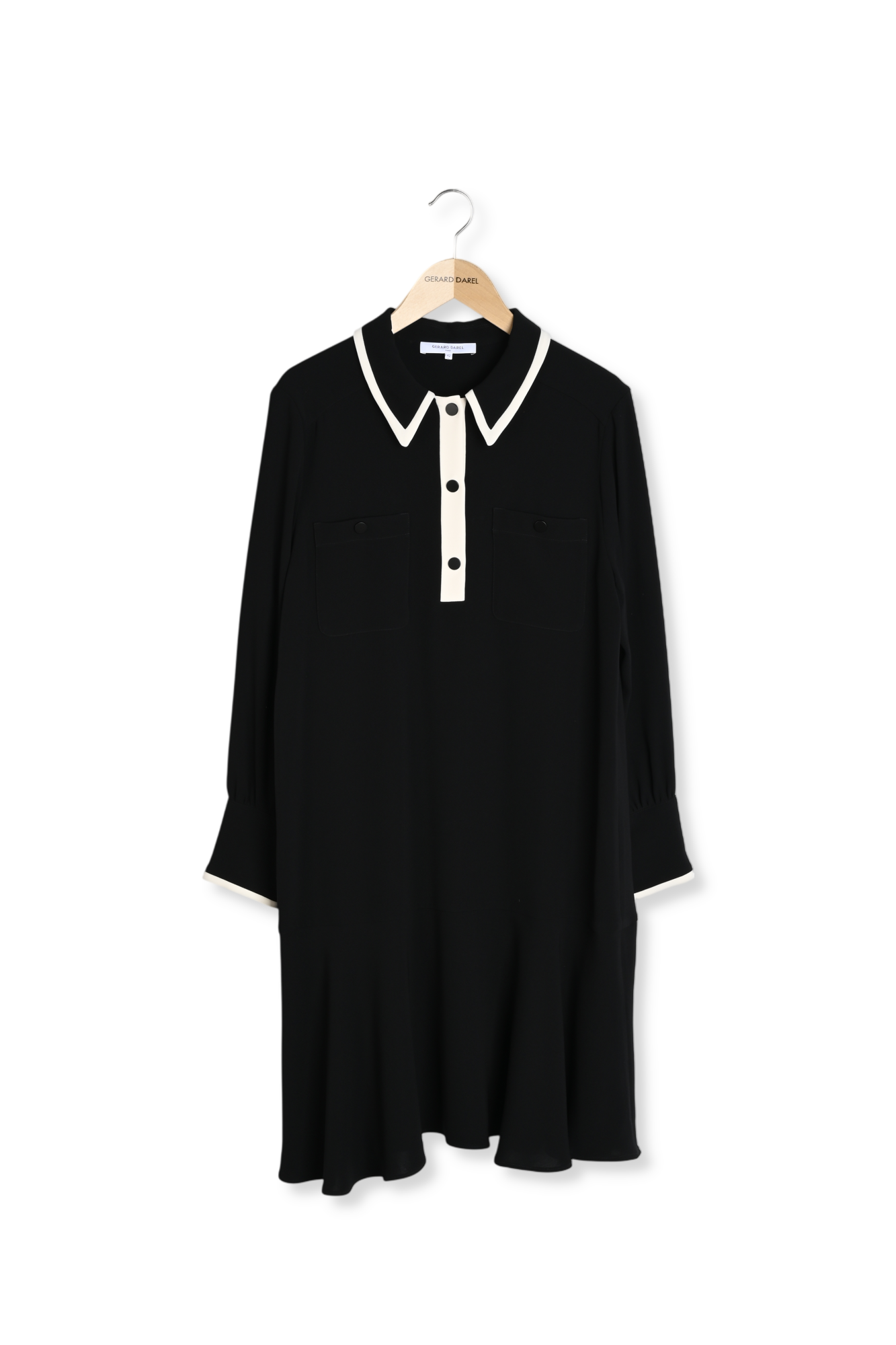 Robe bicolore à col chemise - LIVIA Gerard Darel seconde main photo 1