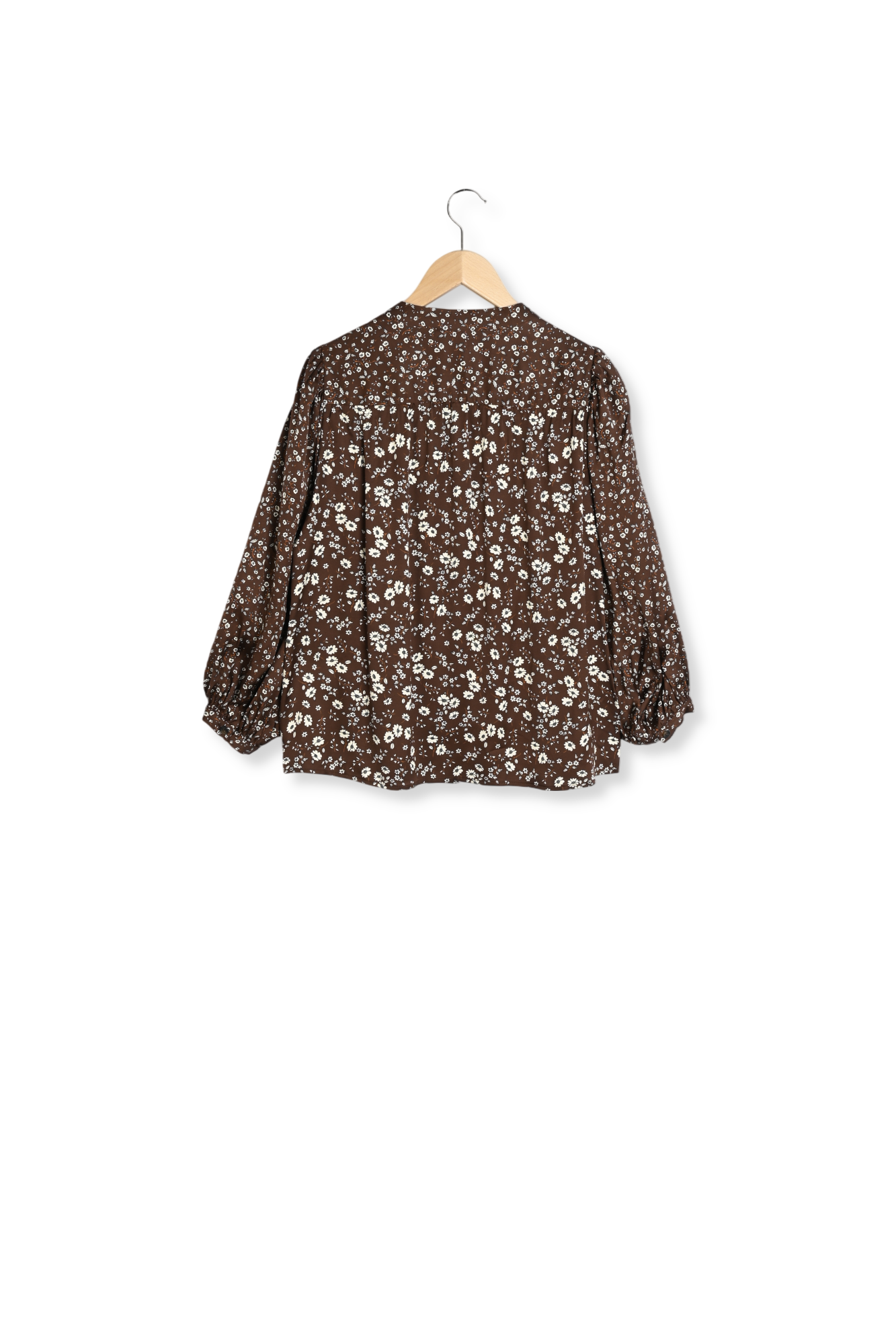 Chemise à fleurs en satin - ANAELLE Gerard Darel seconde main photo 3