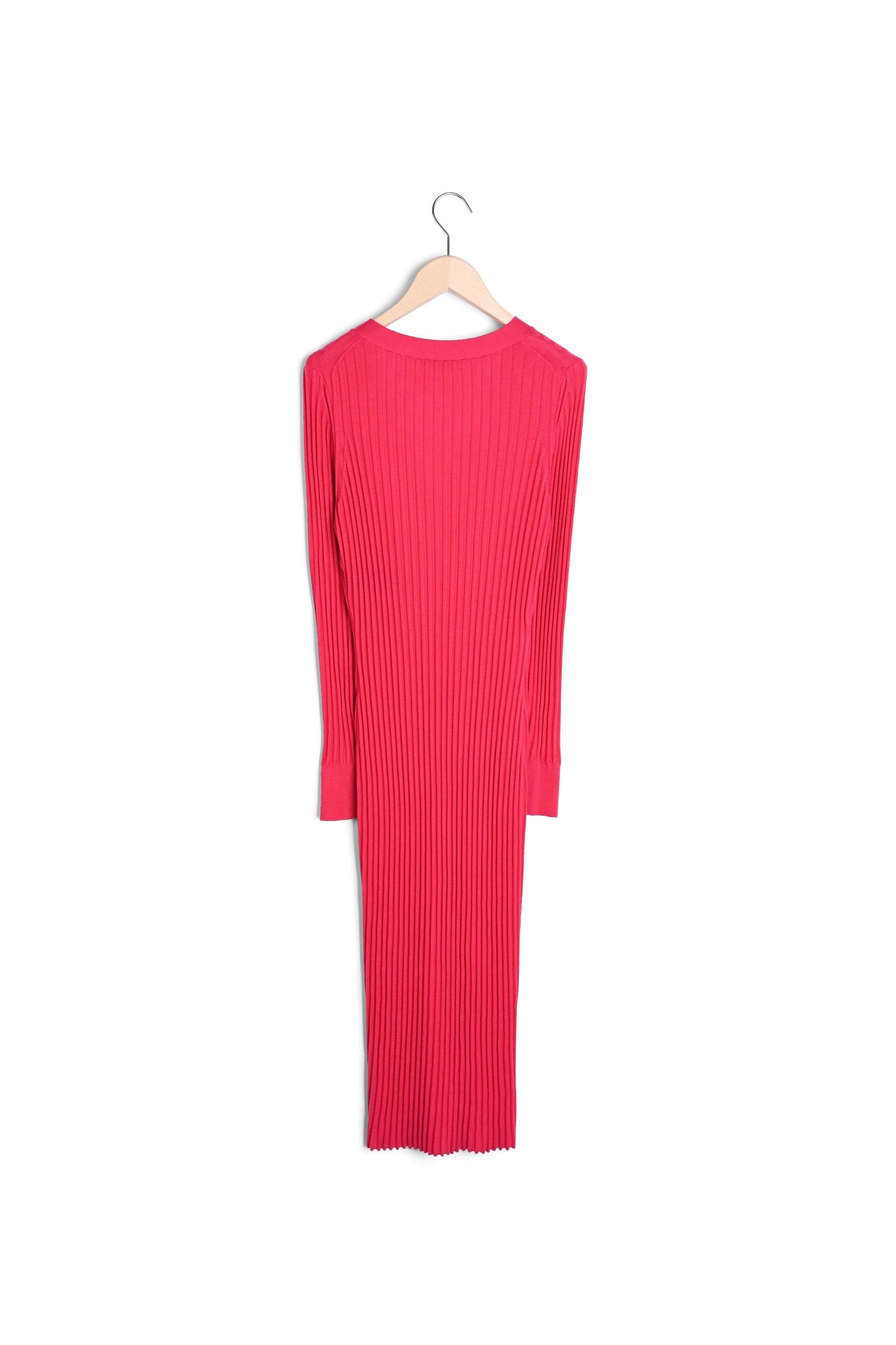 Photo produit Robe Rydel rose en laine merinos numéro 1