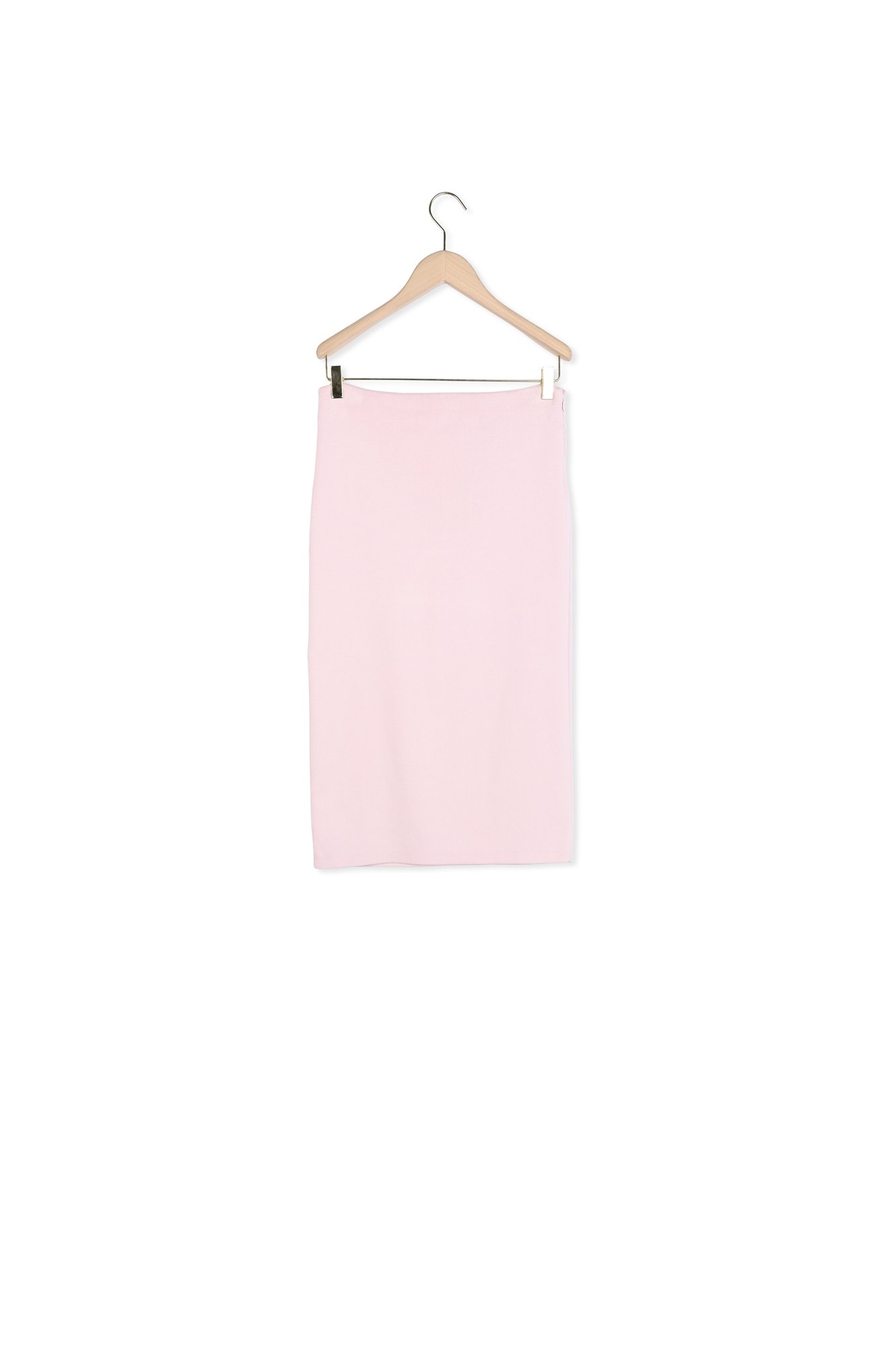 Photo produit Jupe Justine rose pâle en coton compacte numéro 1