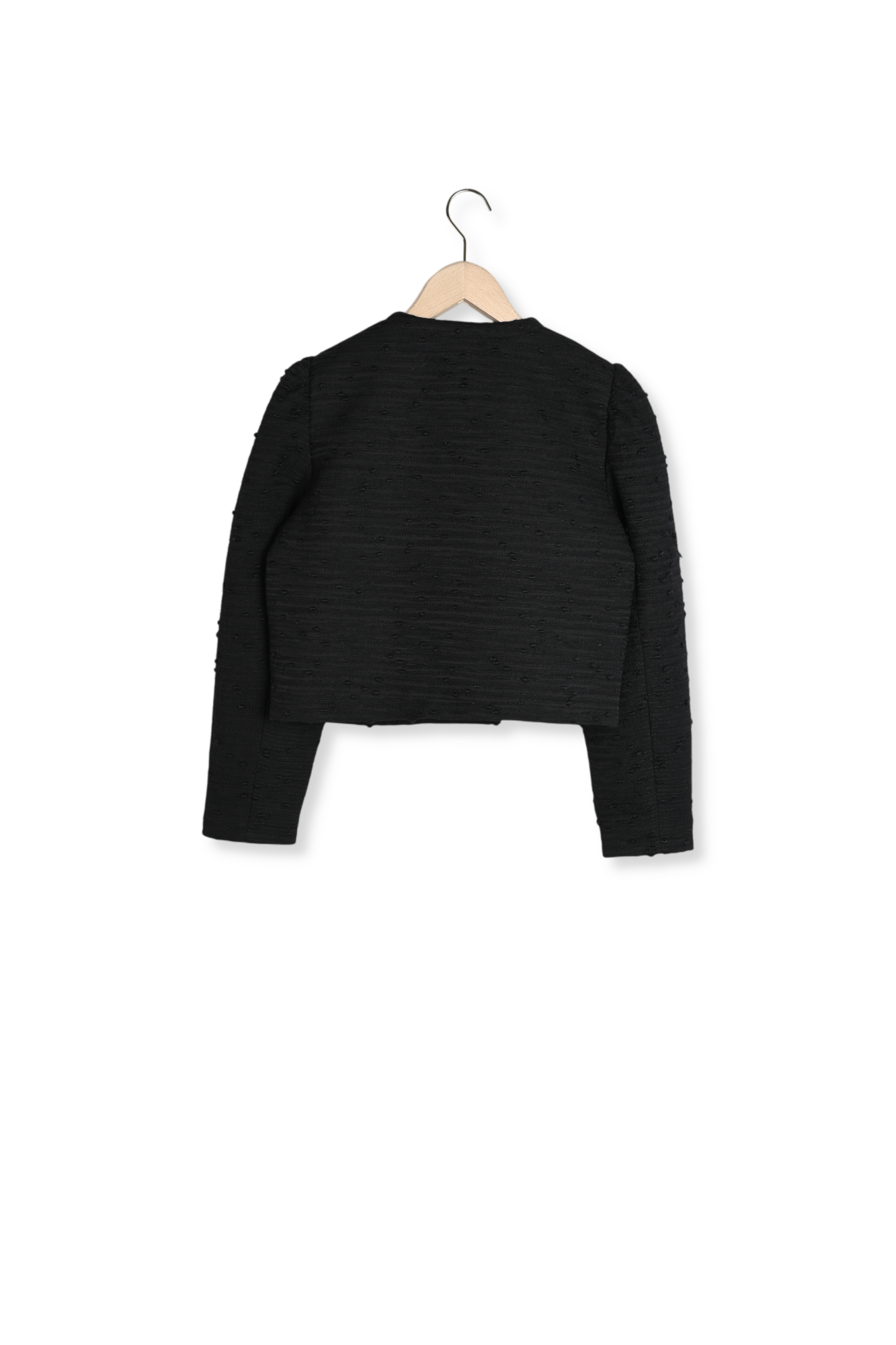Veste Valda noire en tweed Tara Jarmon seconde main photo 8