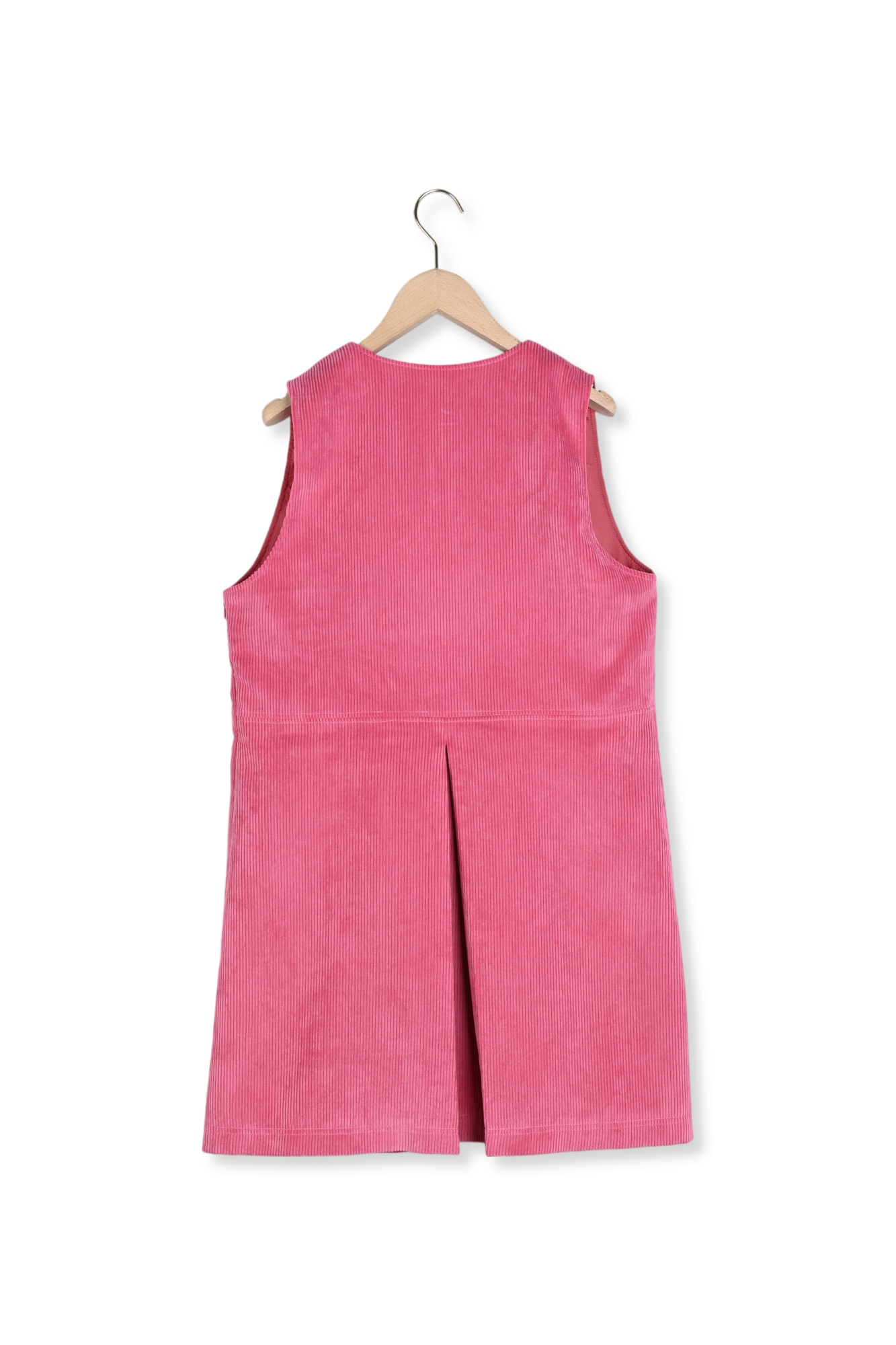 Robe Rutanie rose en velours côtelé Tara Jarmon seconde main photo 9
