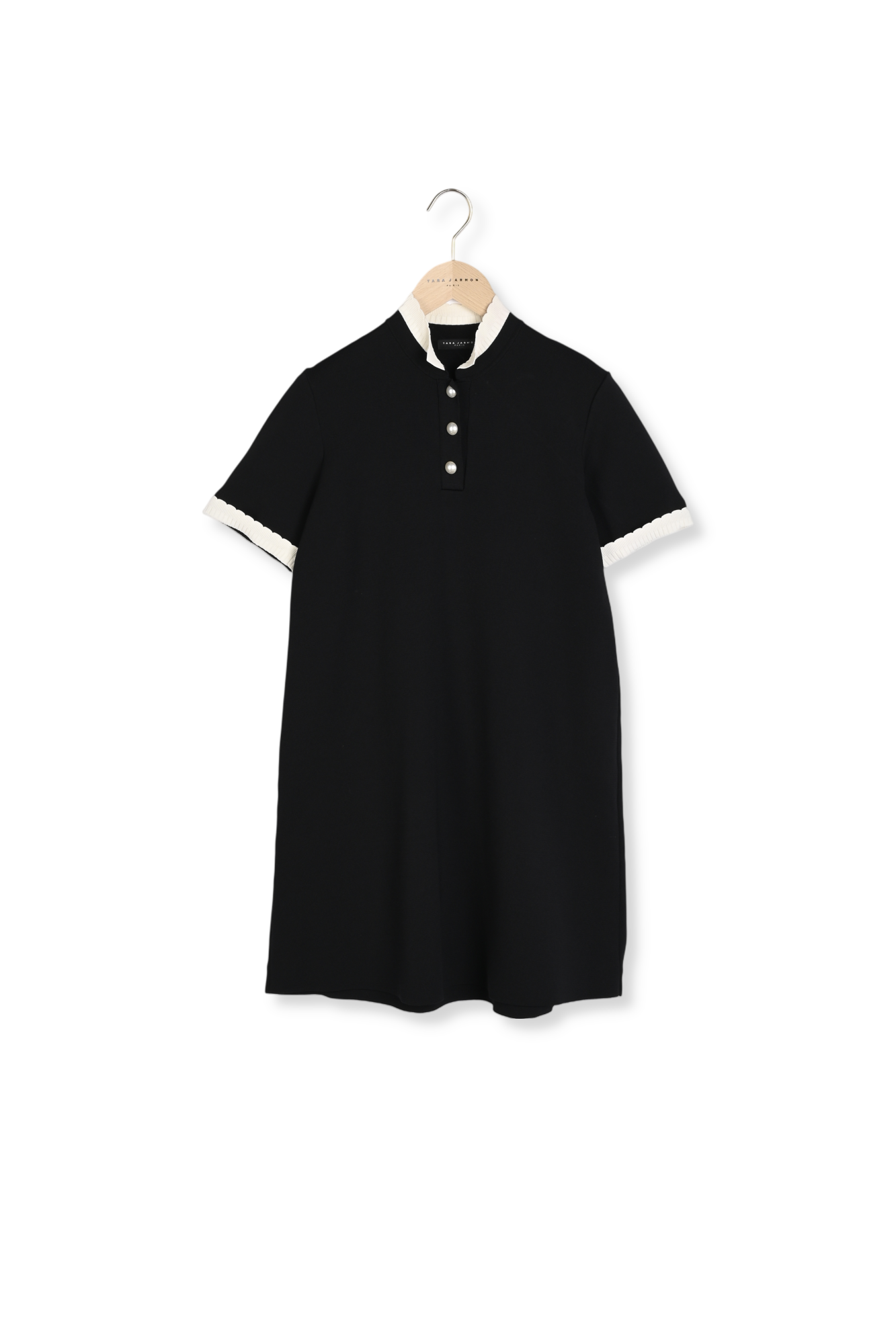 Robe noire en maille Rosane Tara Jarmon seconde main photo 6
