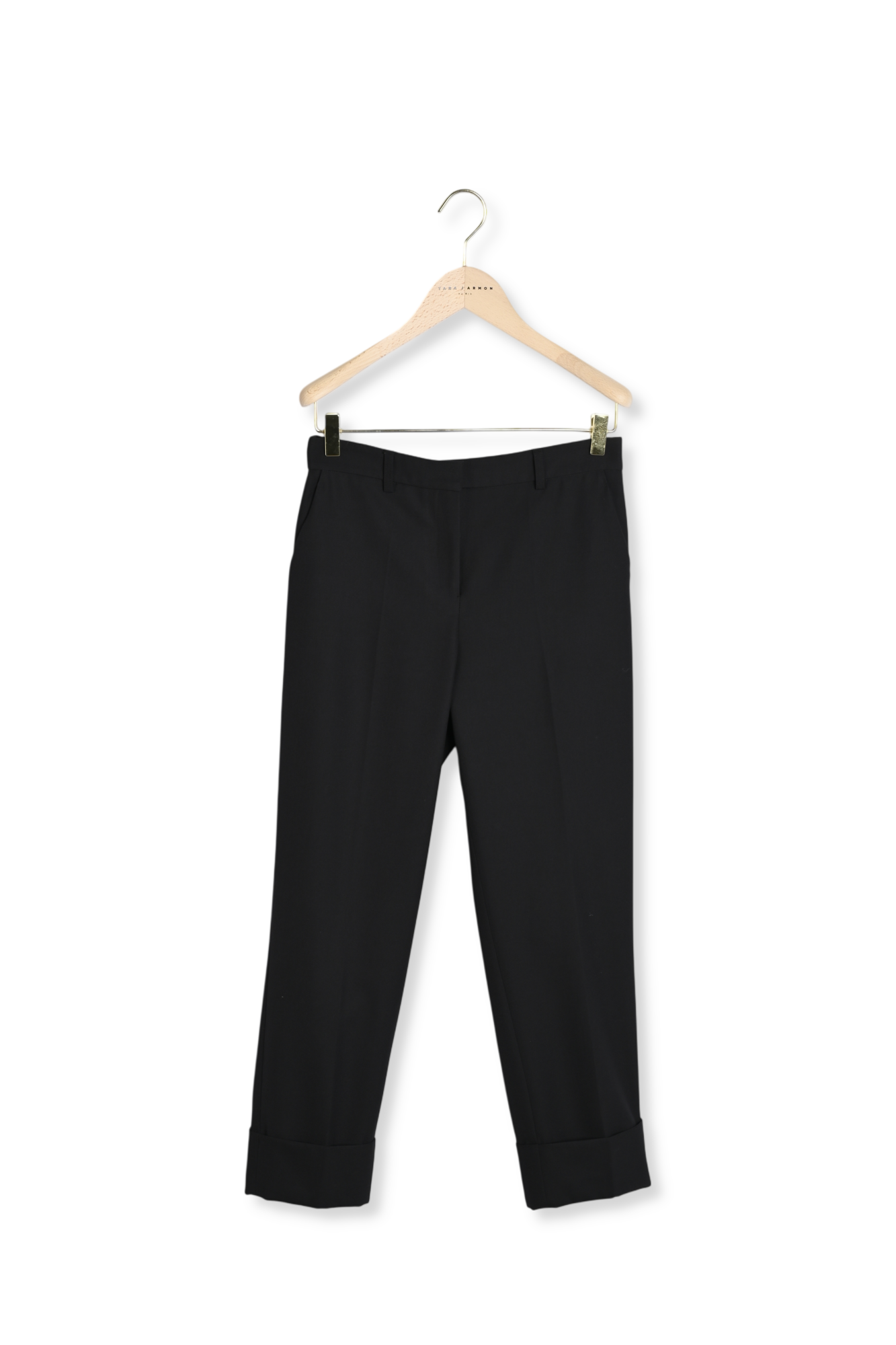 Pantalon noir en laine froide Philippa Tara Jarmon seconde main photo 2