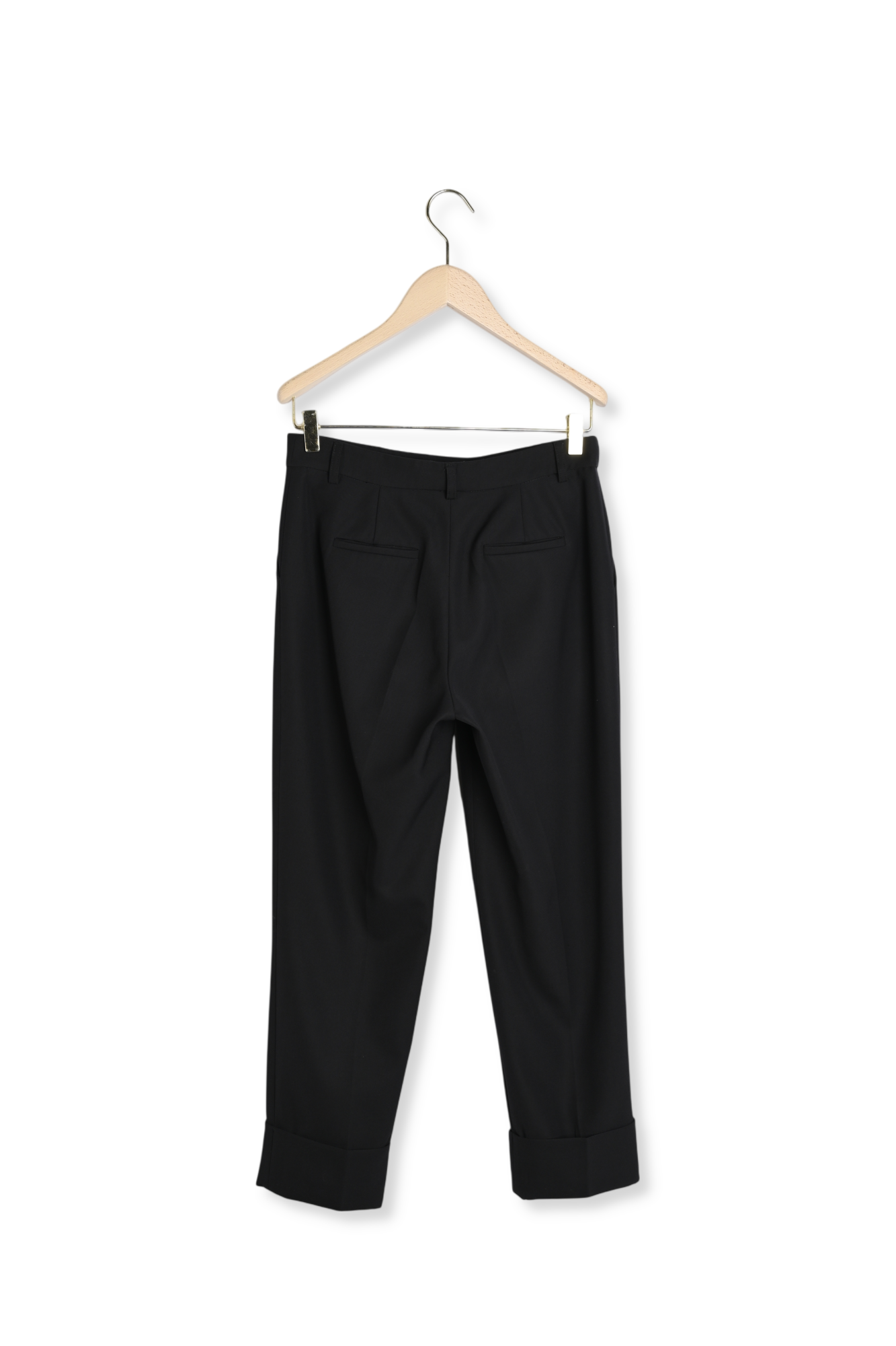 Pantalon noir en laine froide Philippa Tara Jarmon seconde main photo 3