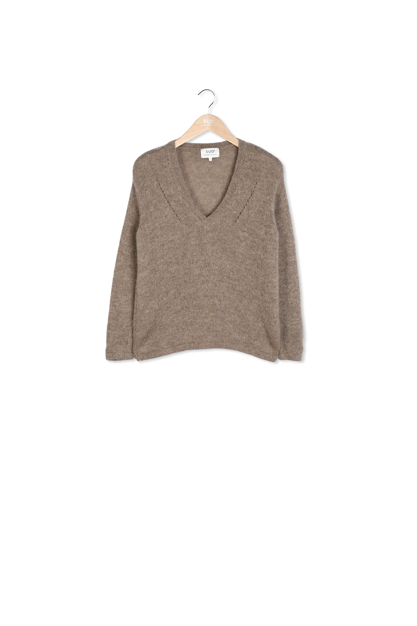 Mannakayx - Pull À Col V En Mohair
