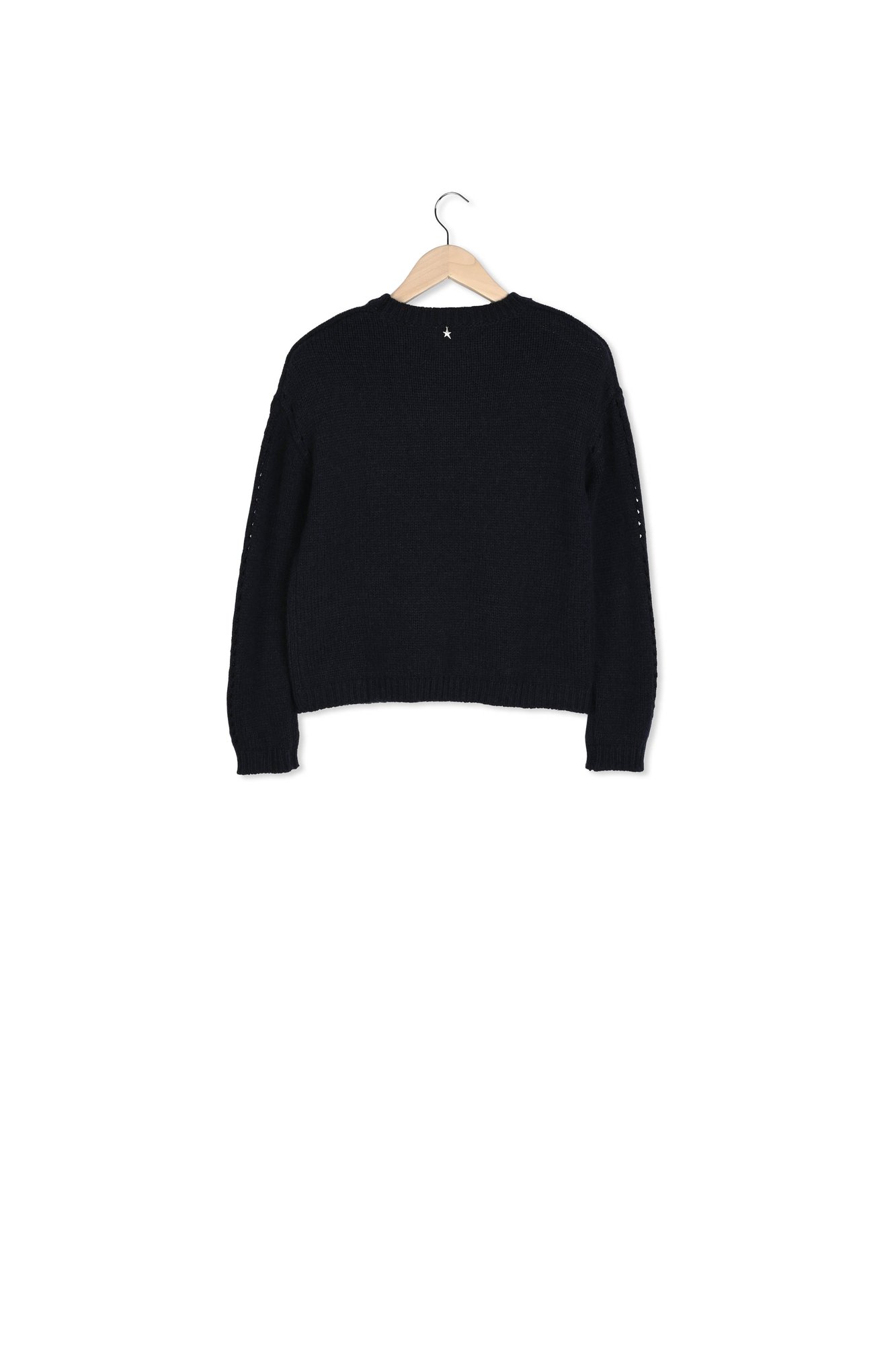 Masper - Pull À Col Rond Et Tricotage Fantaisie