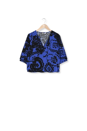 Tonyx - Blouse Imprimée Encolure Tunisienne Sud Express seconde main photo 2