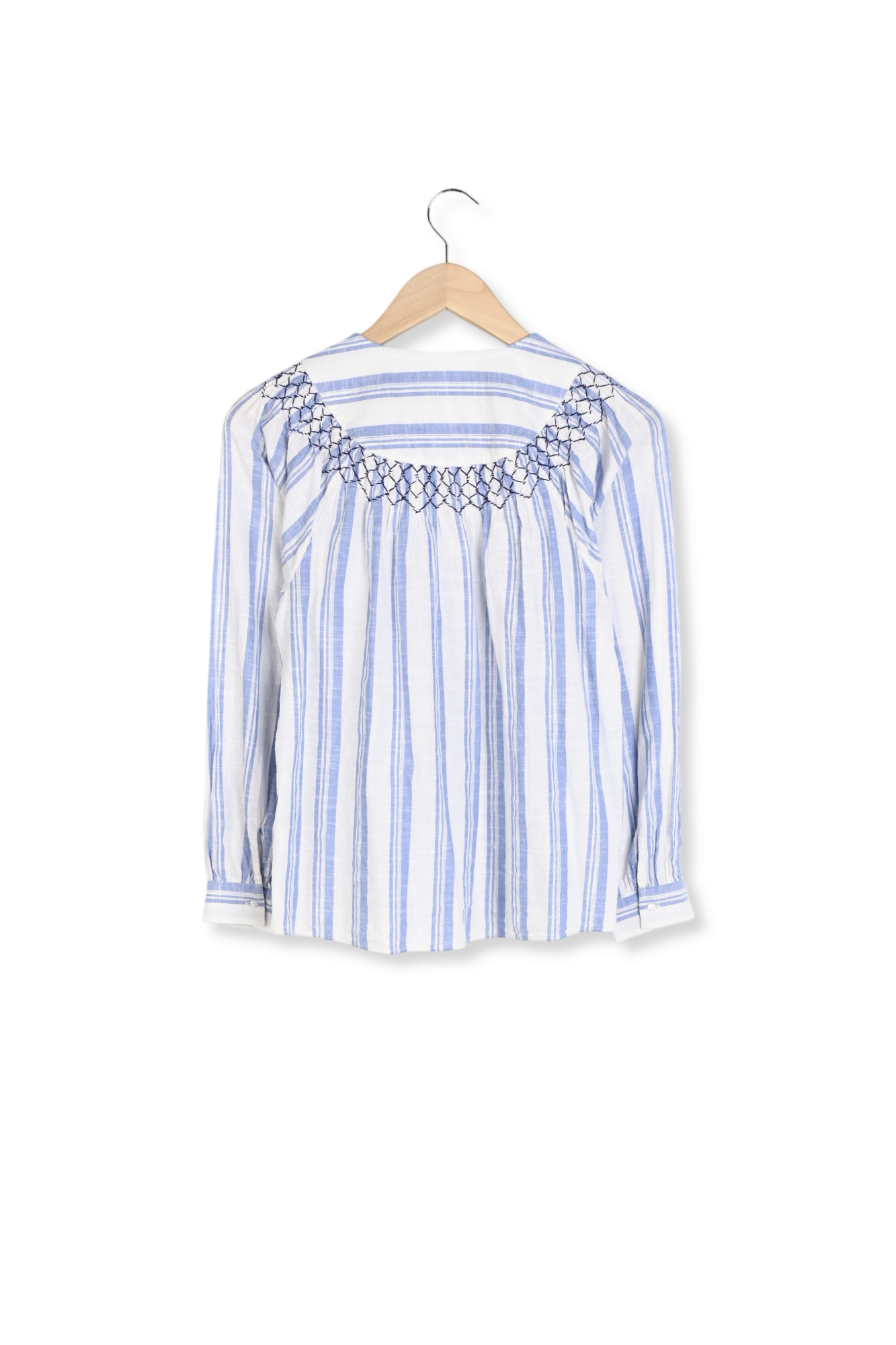 Photo produit TAMARIA  -  Blouse oversize en coton léger avec rayures numéro 1