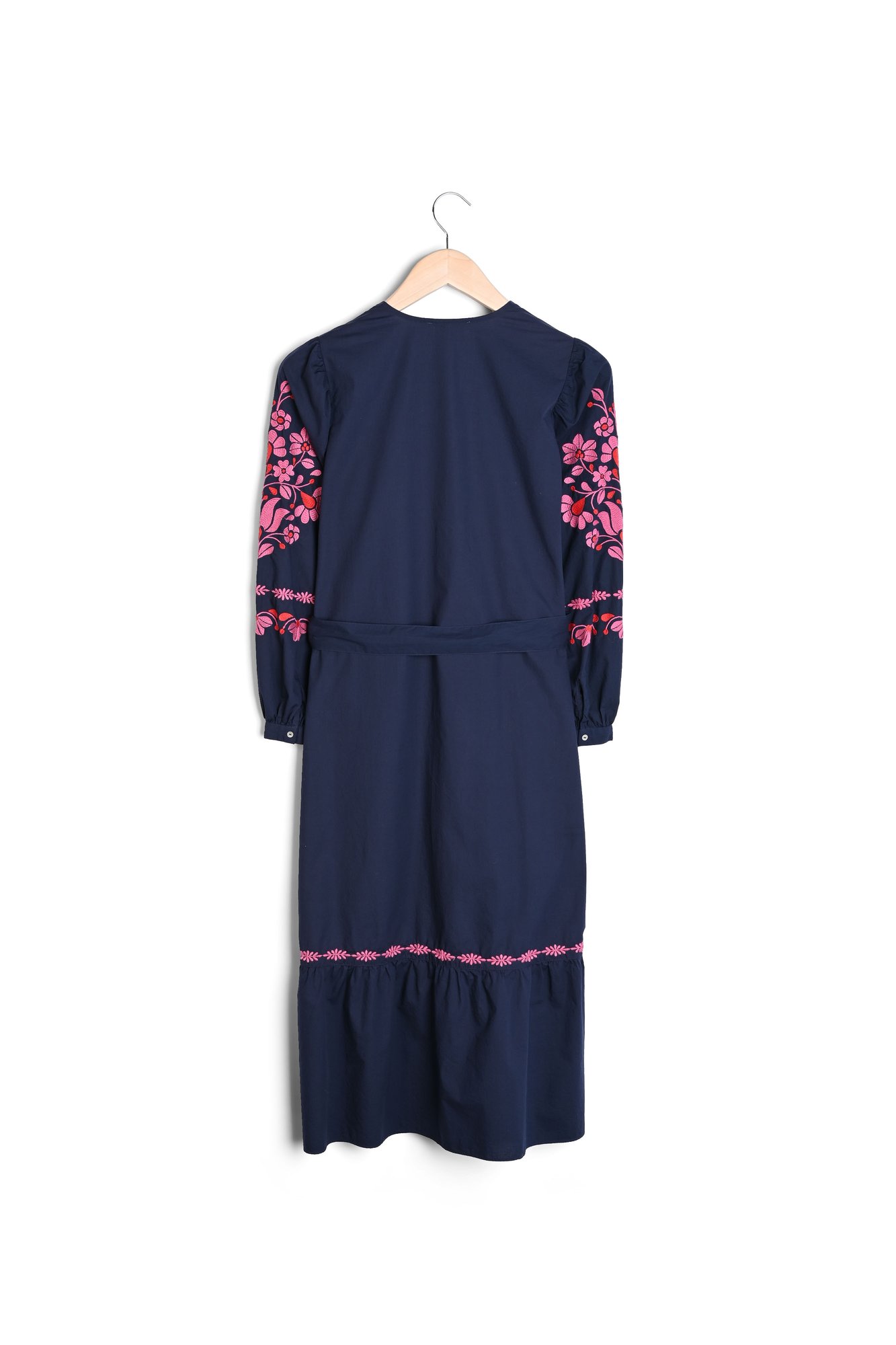 Refitis - Robe Longue Détails De Broderies