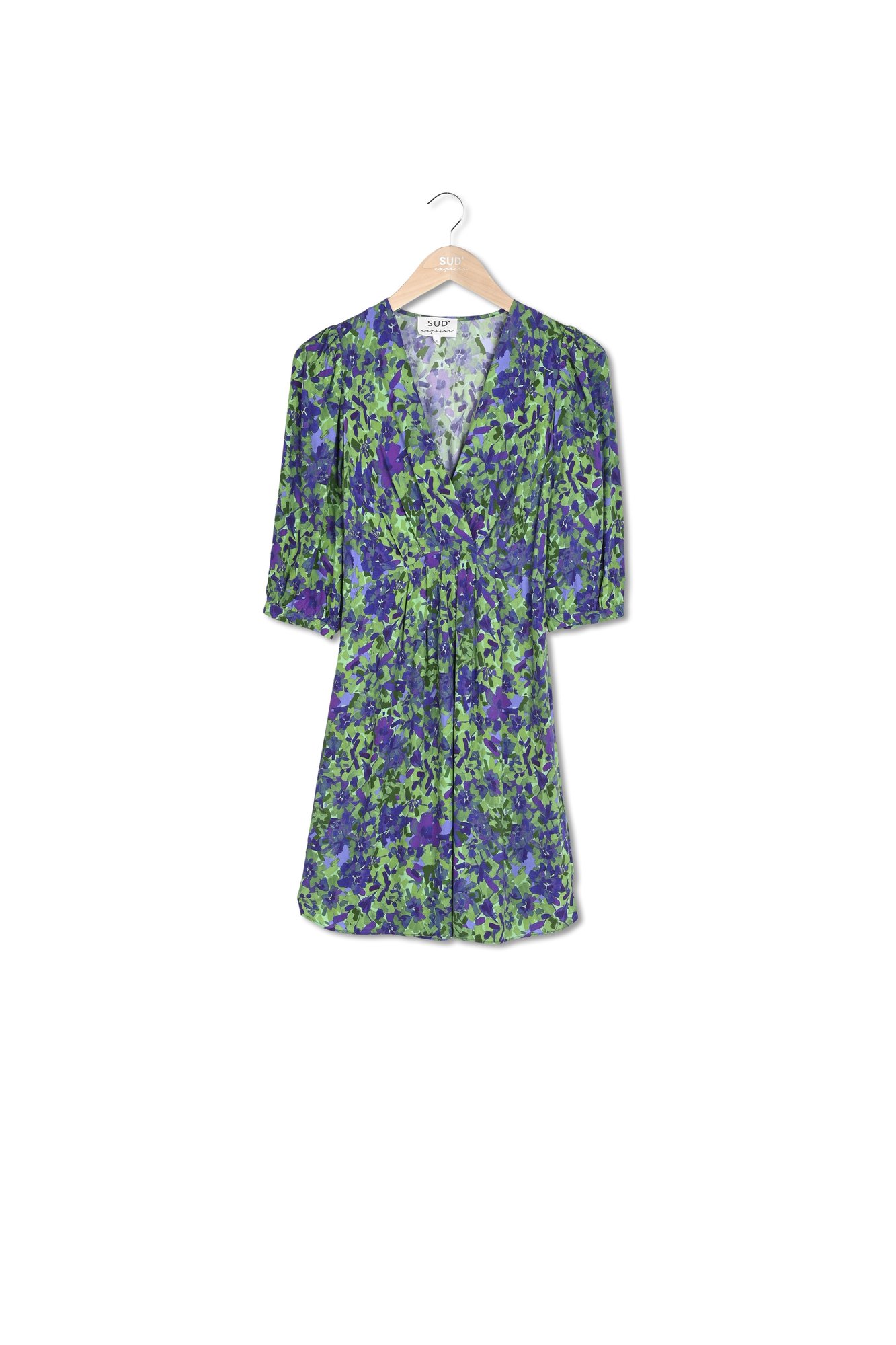 Radovie - Robe Imprimée Courte Manches 3/4