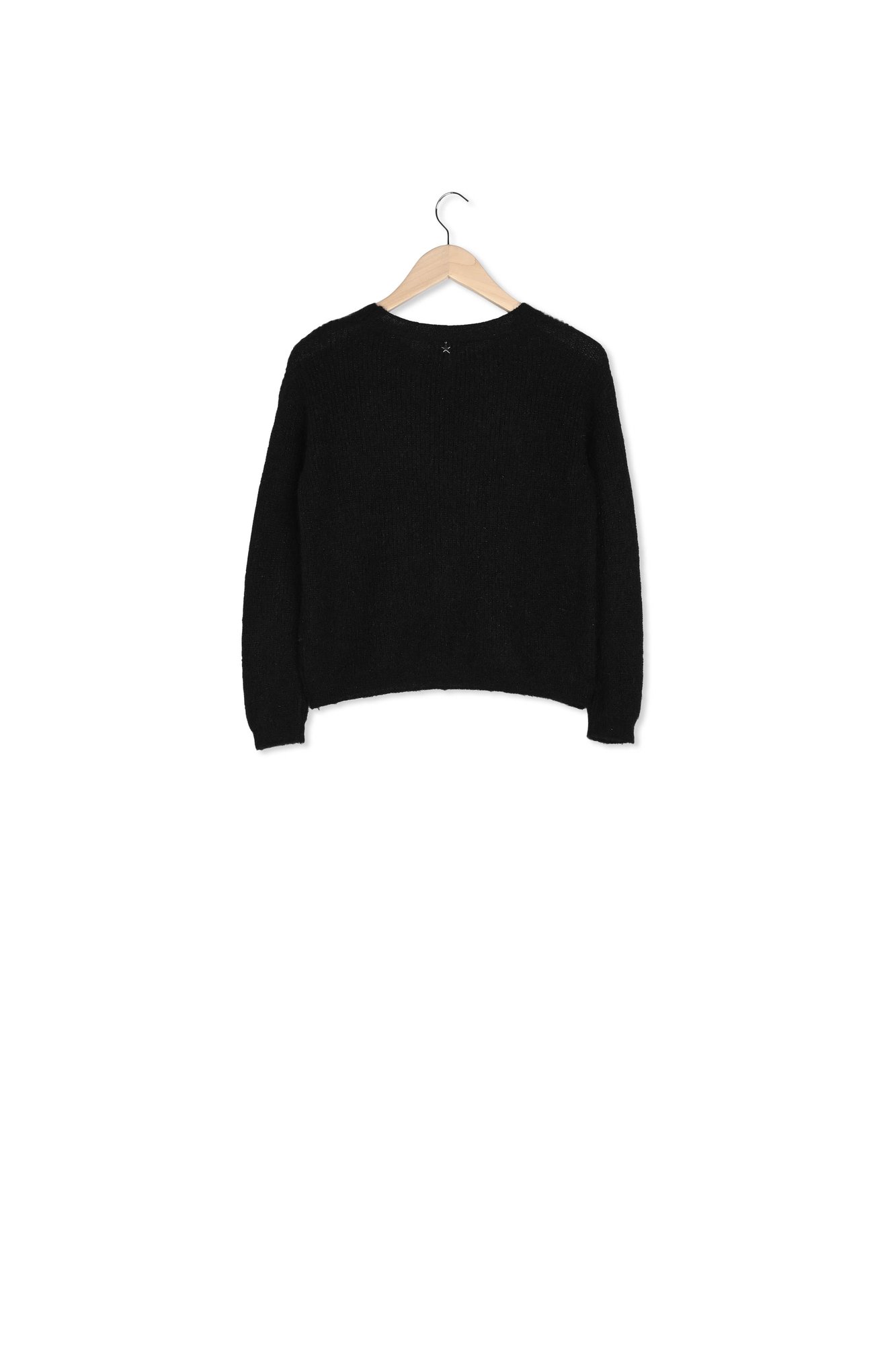 Moncoeurox - Pull Col Rond À Détails Brillants