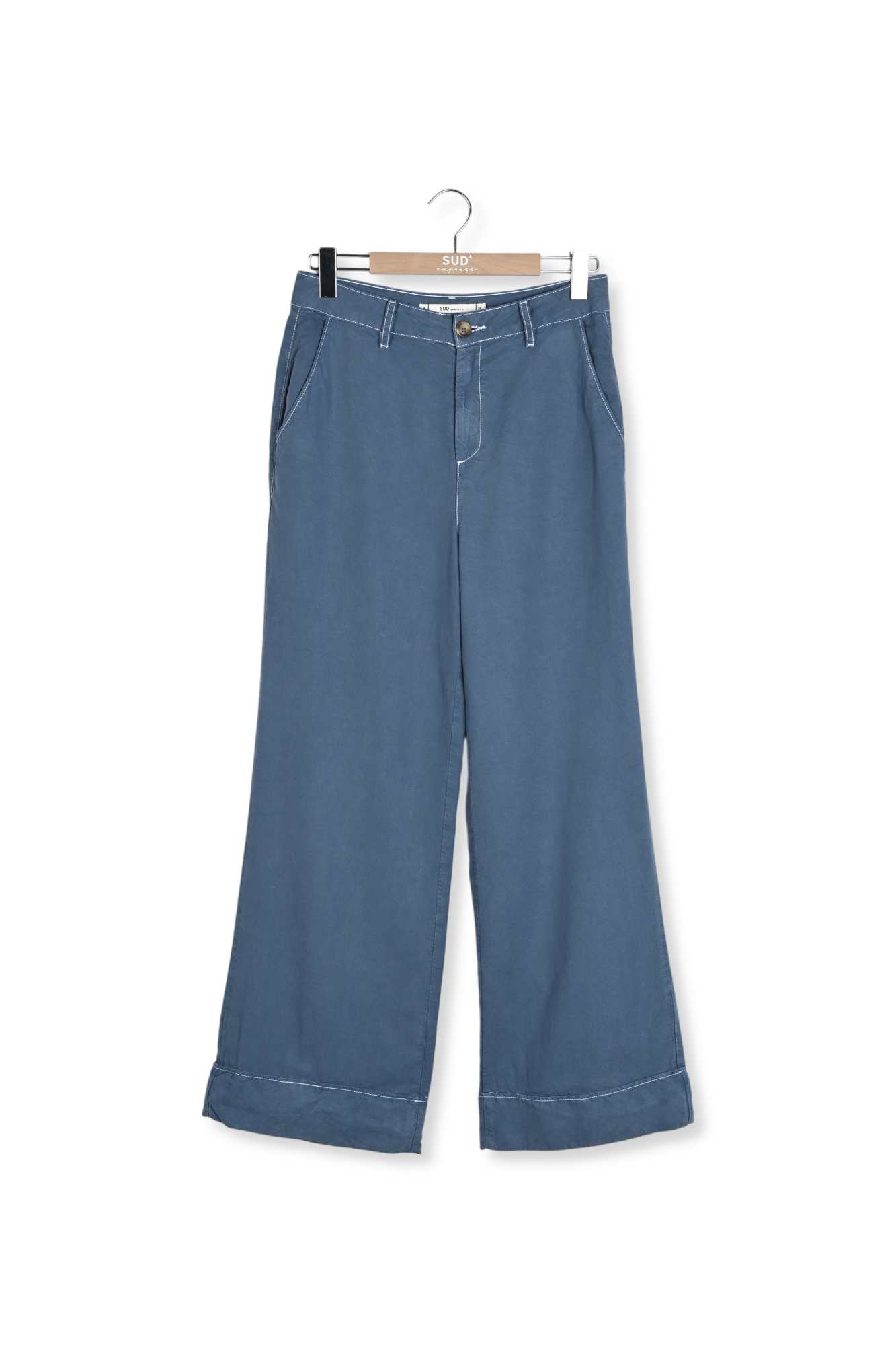 PEGGY - Pantalon jambe large Sud Express seconde main photo 1