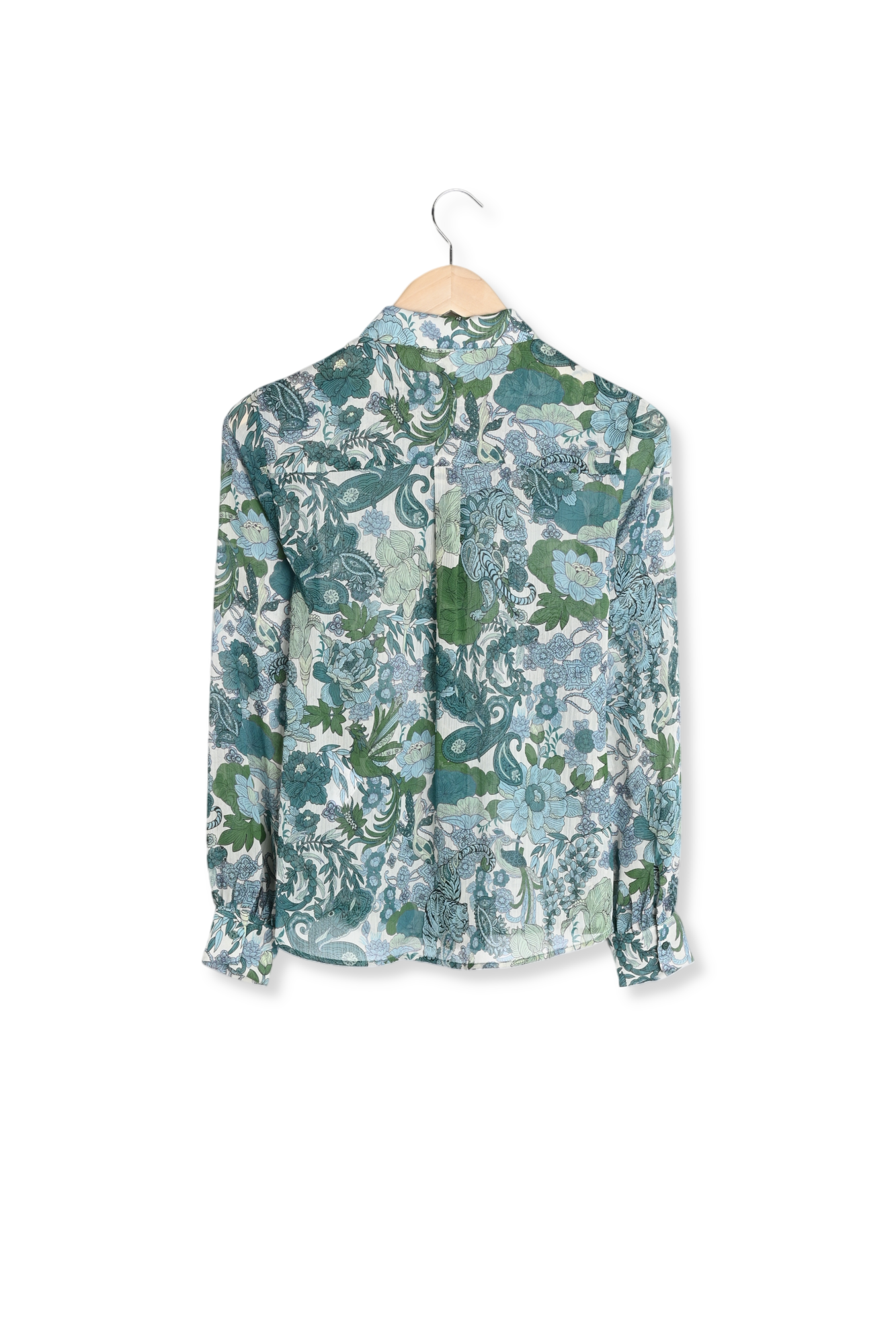 CALYA - Chemise imprimé fleuri Sud Express seconde main photo 7