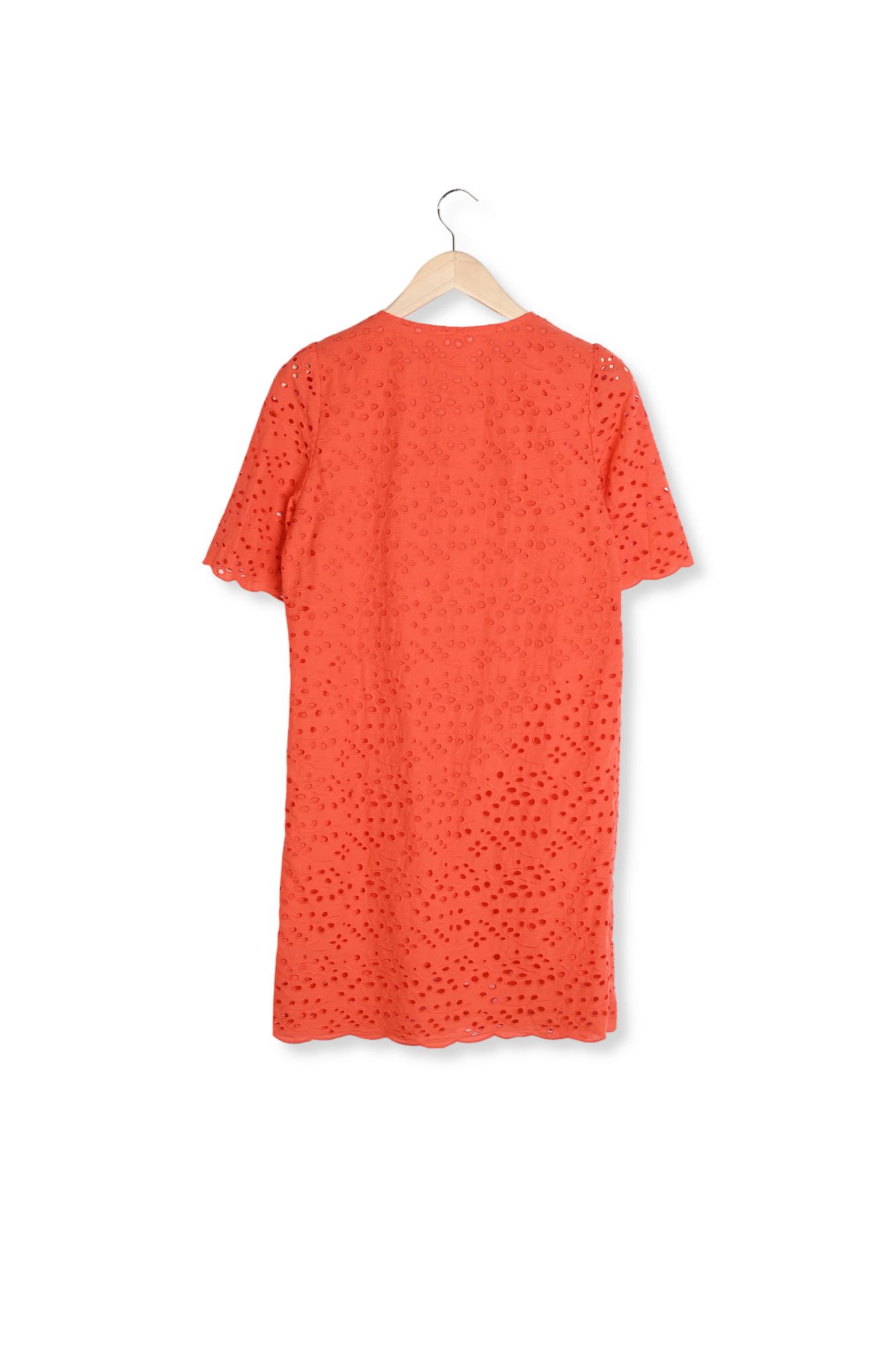 RODEKA - Robe courte en broderie anglaise Sud Express seconde main photo 2