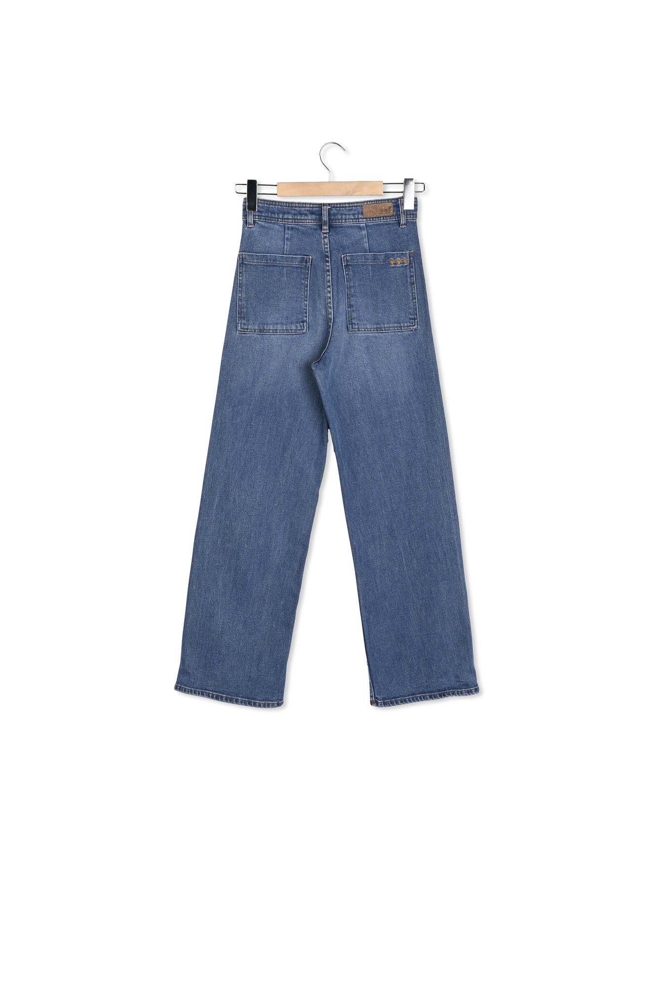 Clara - Jean Large Taille Haute Sans Coutures