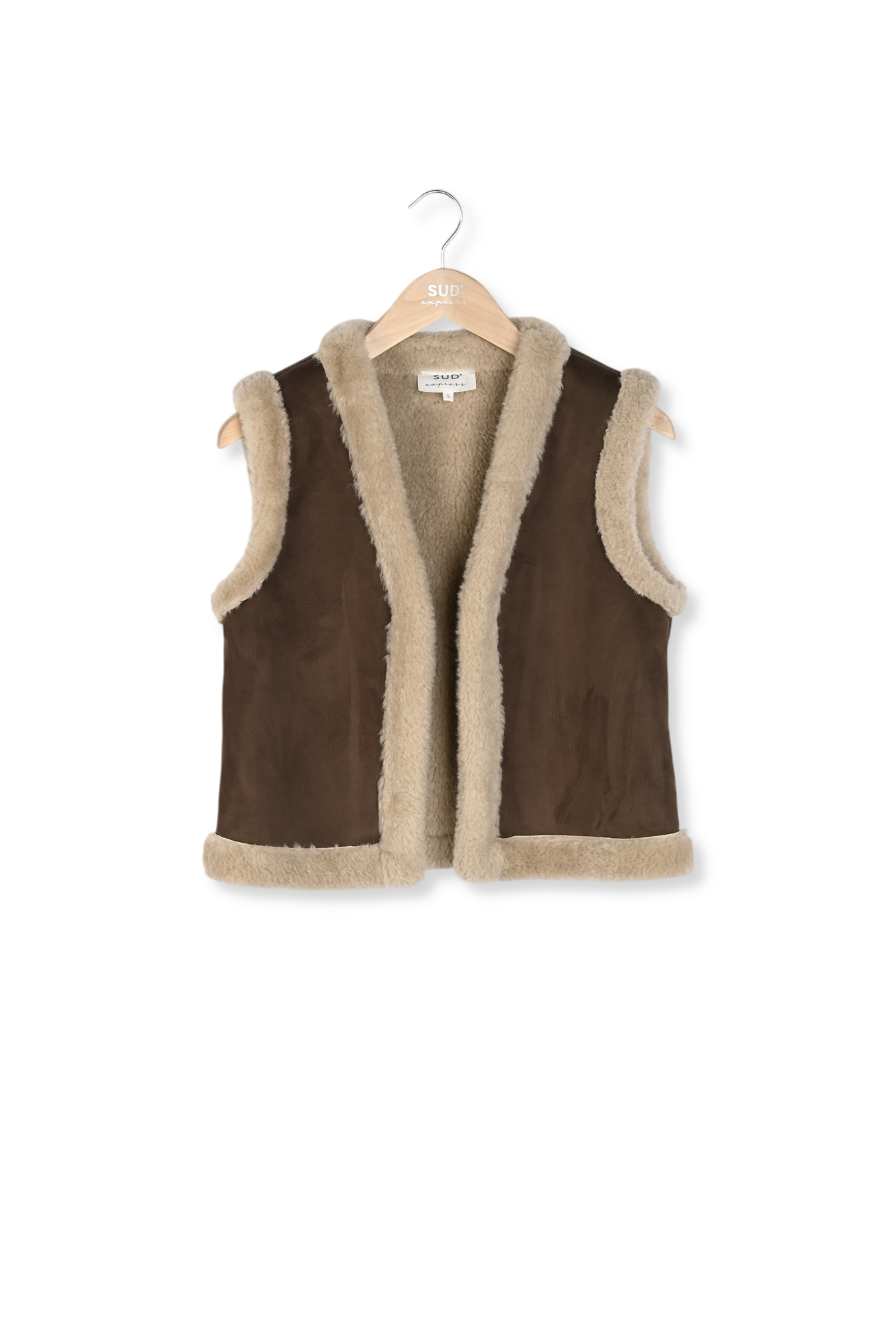 Photo produit Gasty - Gilet Sans Manches En Peau Lainée numéro 0