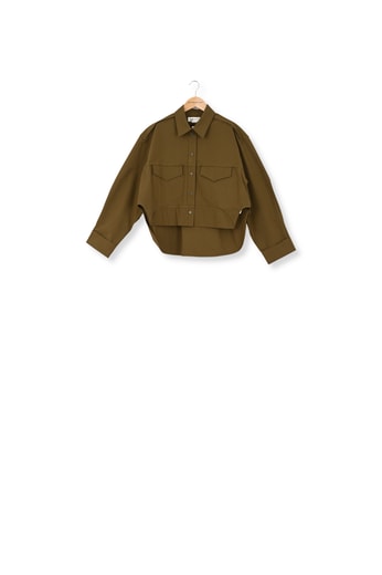 Cropped Seam Detail Shirt Victoria Beckham second-hand photo 1