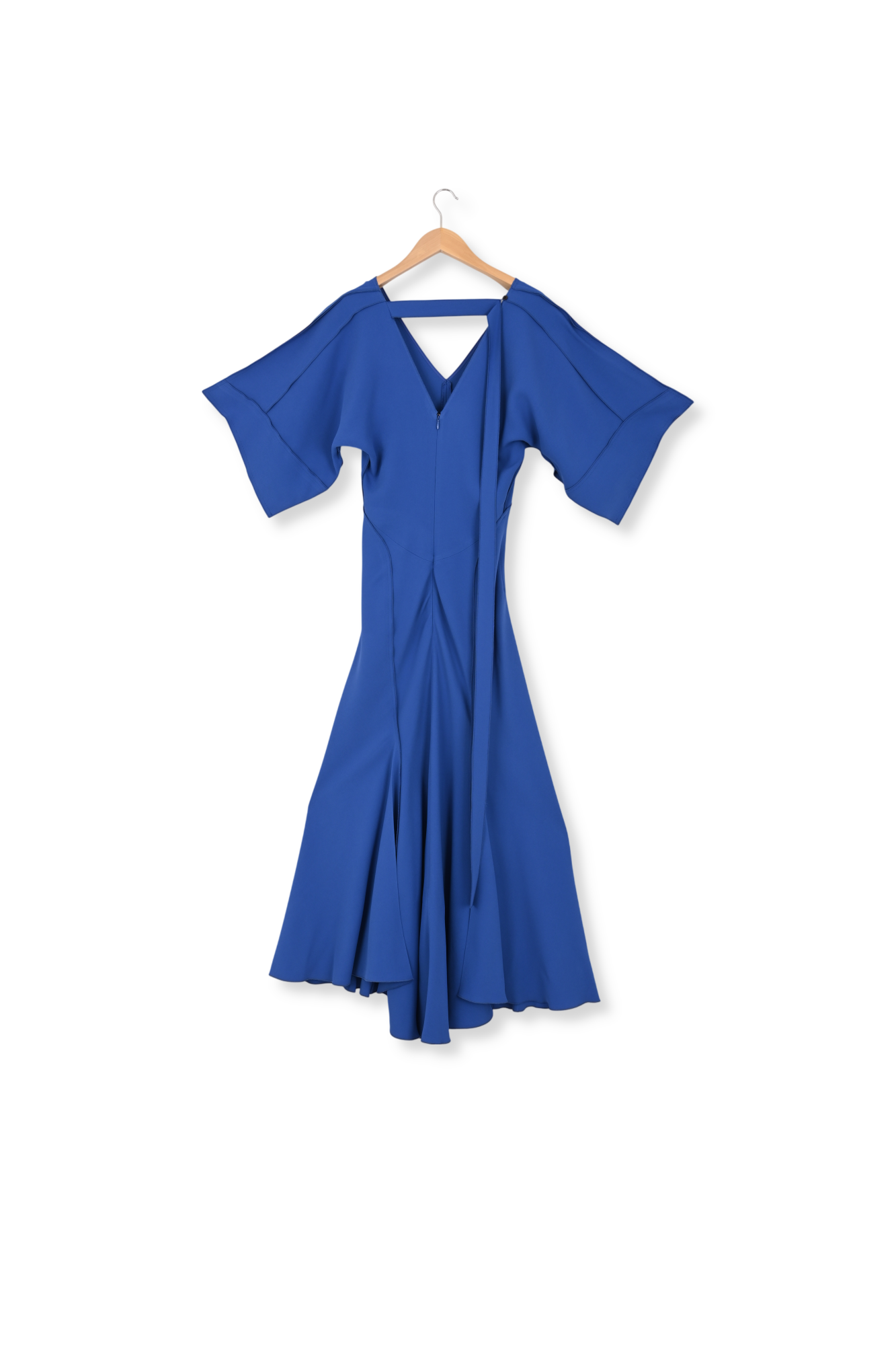 V-Nack Bias Godet Dress Victoria Beckham second-hand photo 4