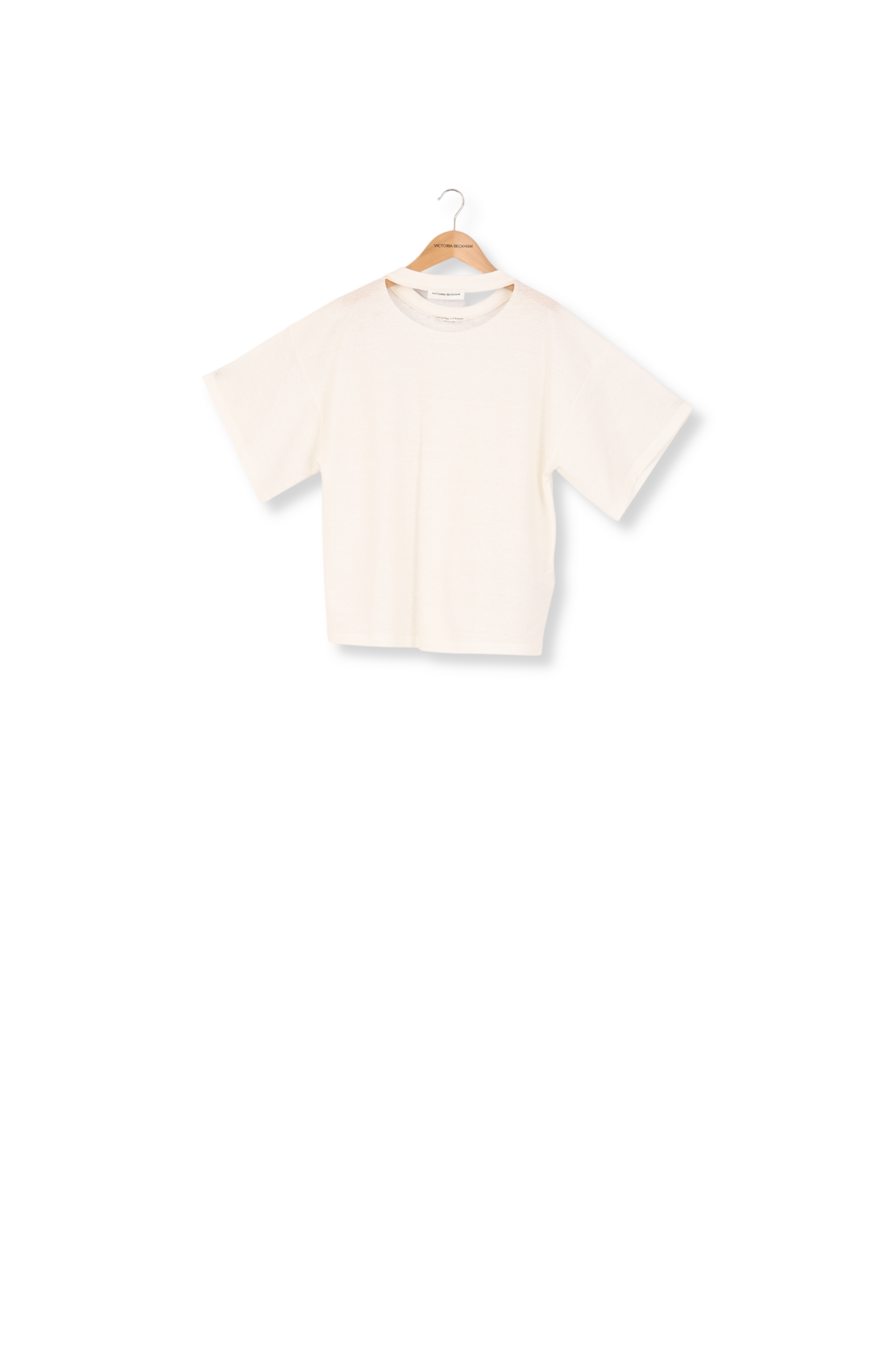 Bonded Jersey T-Shirt Victoria Beckham second-hand photo 2