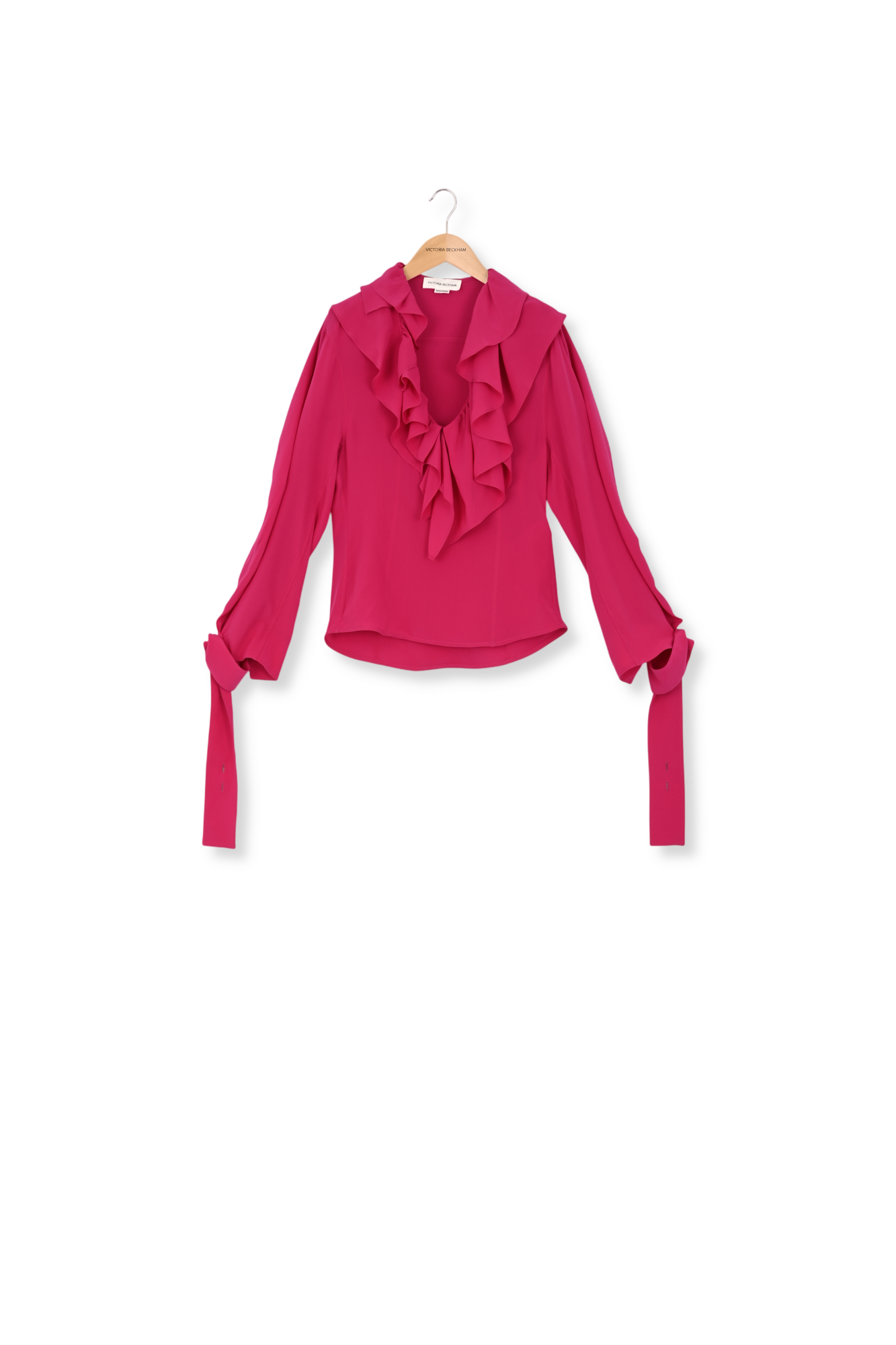 Deep V Ruffle Blouse Victoria Beckham second-hand photo 1