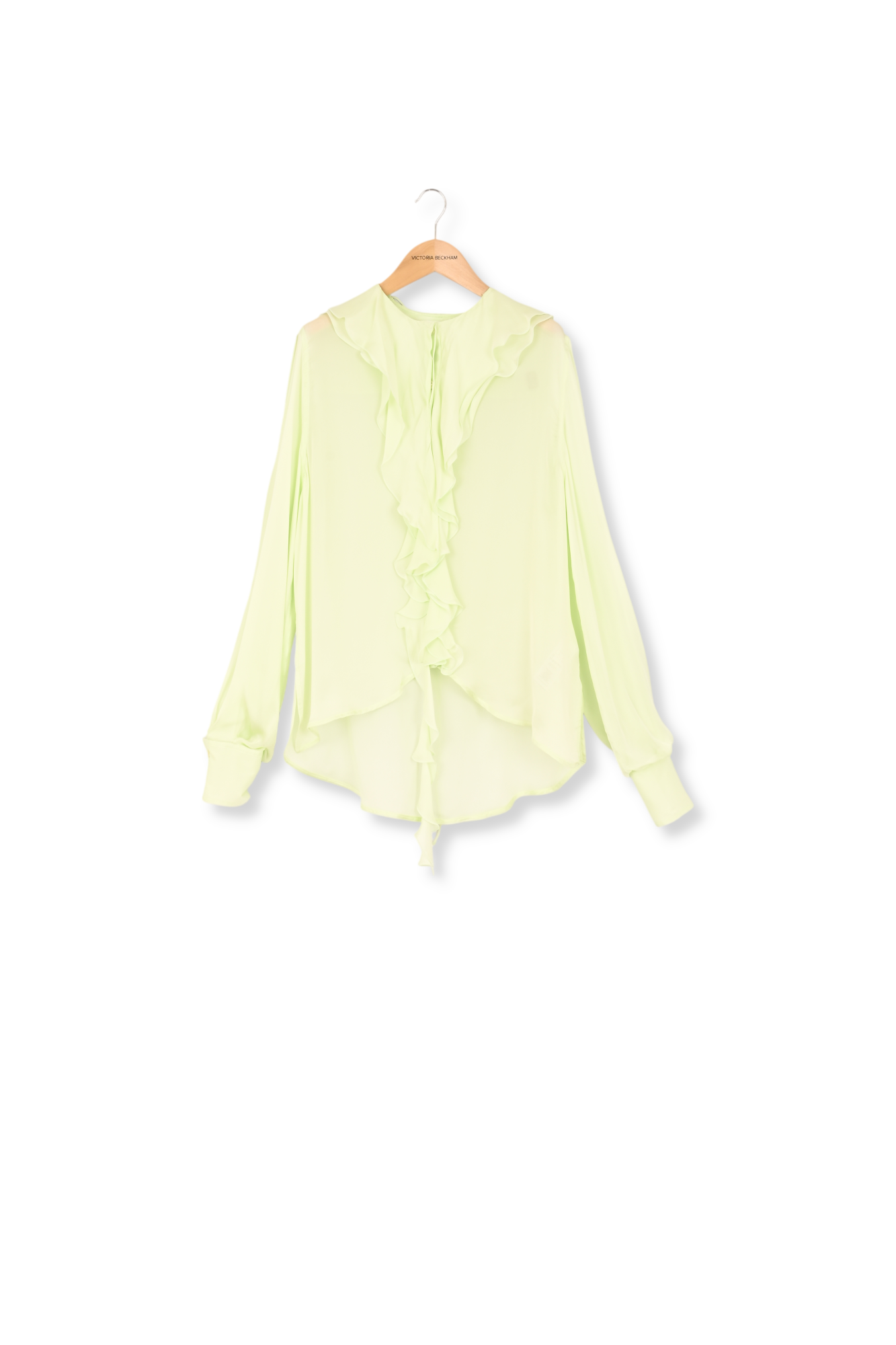 Romantic Blouse With Draped Ruffle Detail Victoria Beckham second-hand photo 1